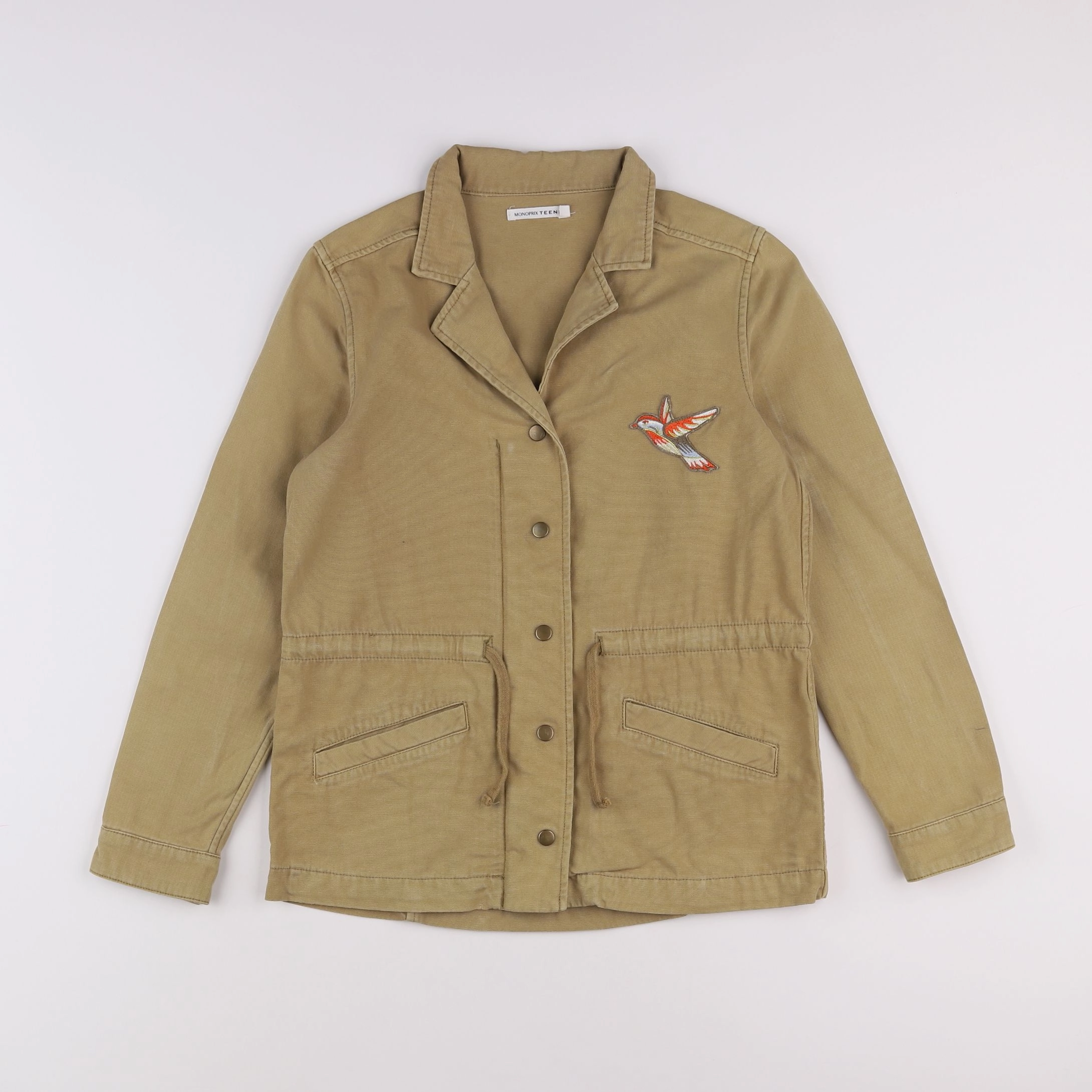 Monoprix - veste beige - 10 ans