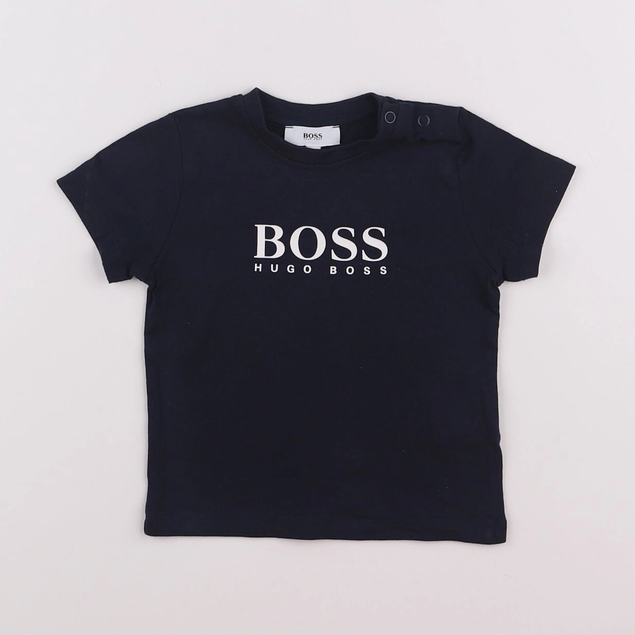 Hugo Boss - tee-shirt bleu - 9 mois