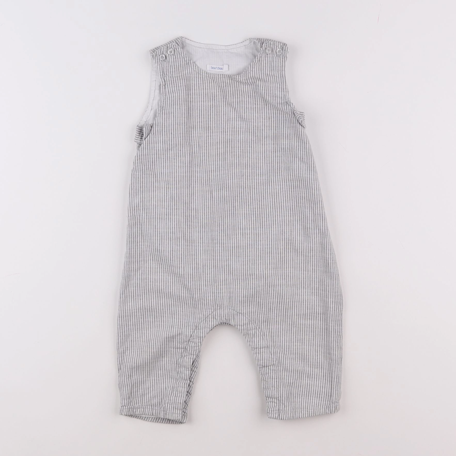 Boutchou - combinaison gris - 12 mois