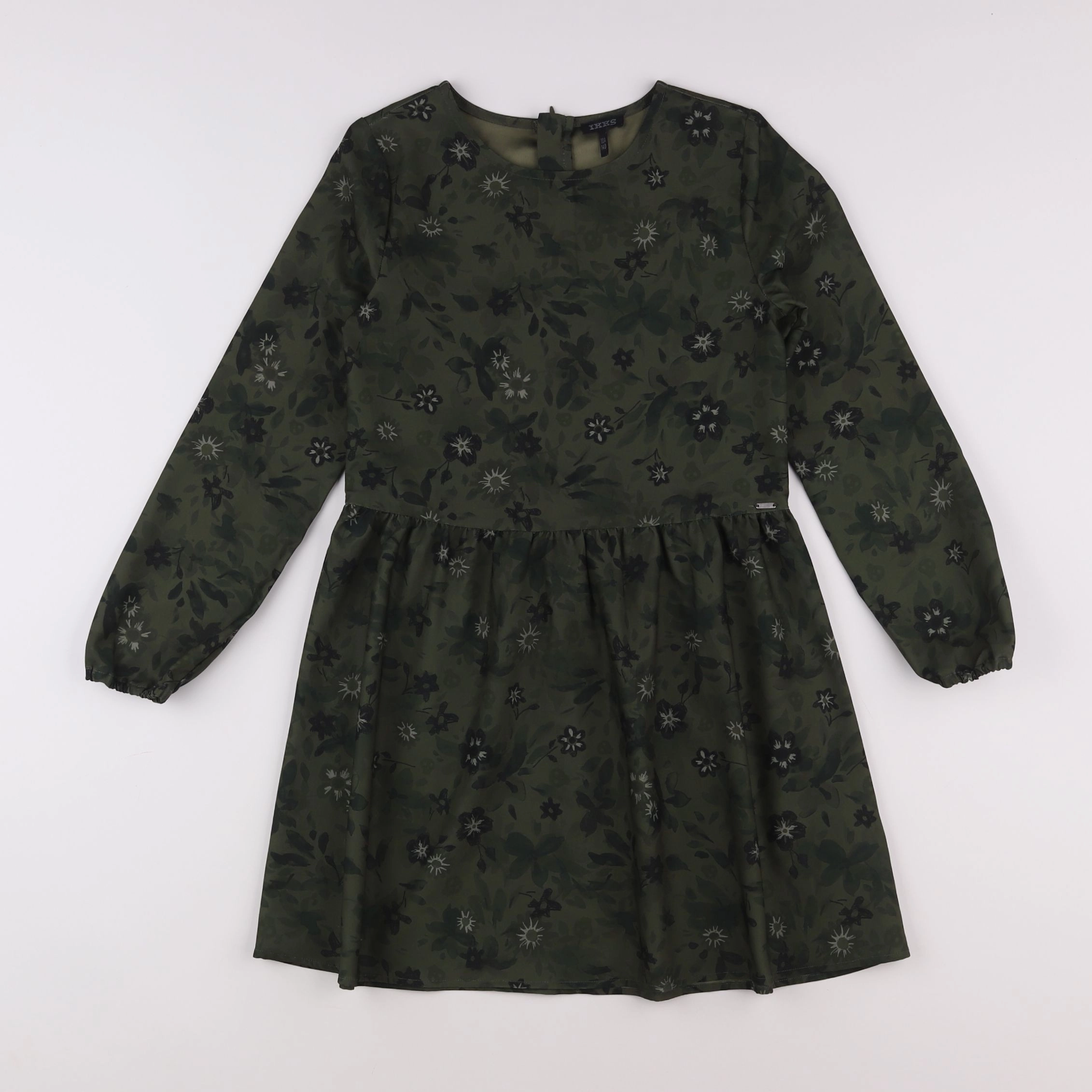 IKKS - robe vert - 10 ans