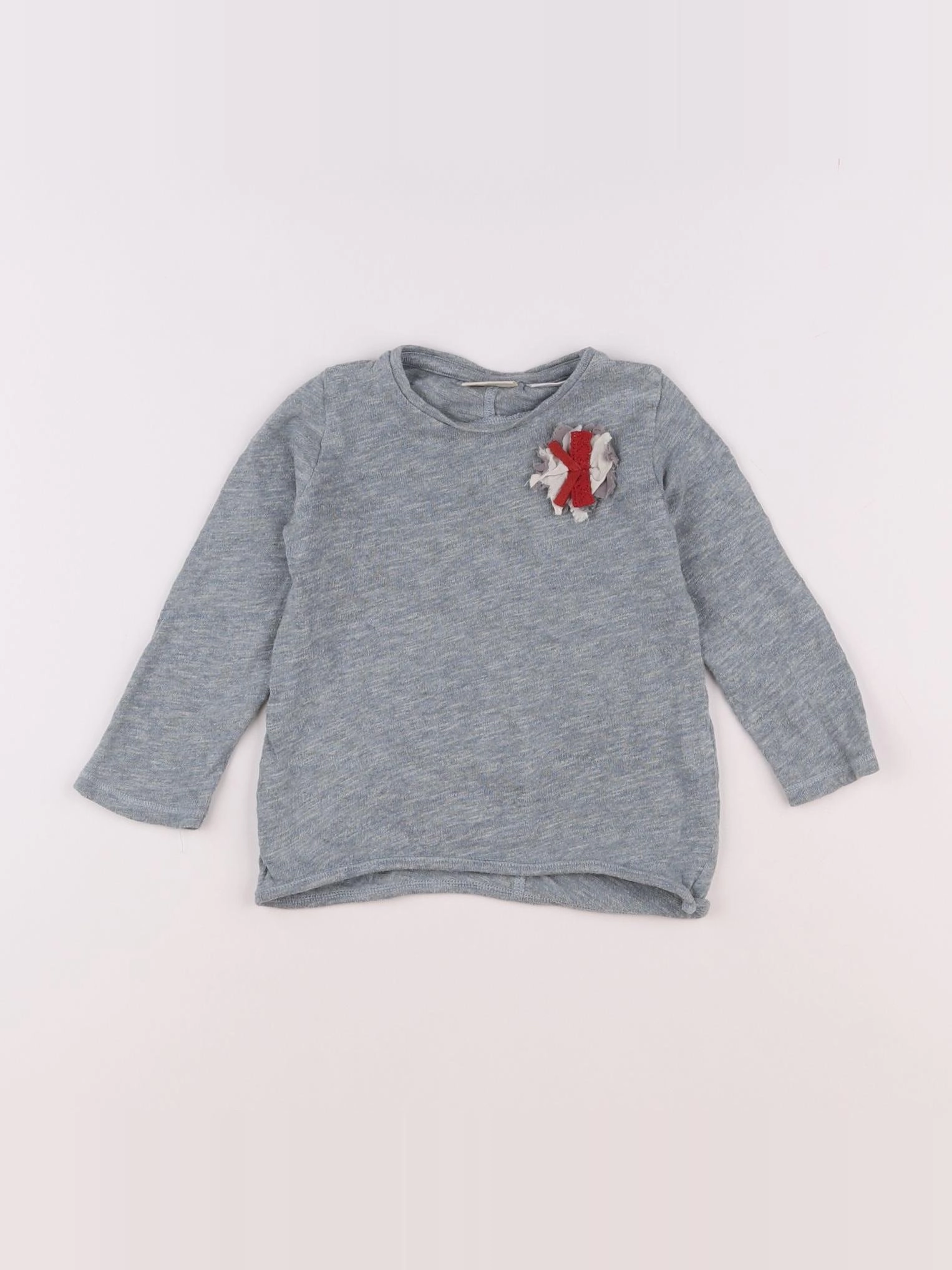 Zara - tee-shirt bleu - 12/18 mois