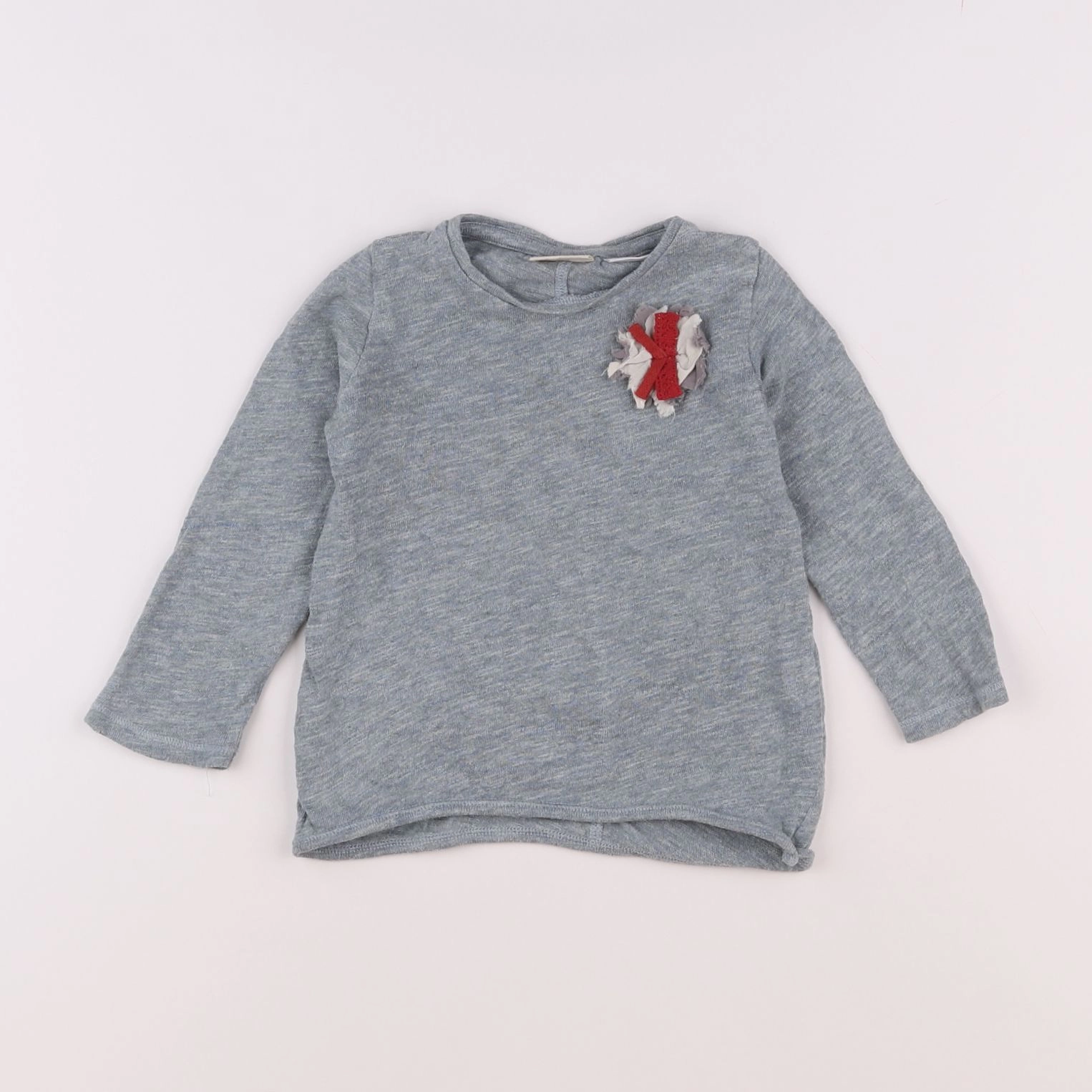 Zara - tee-shirt bleu - 12/18 mois