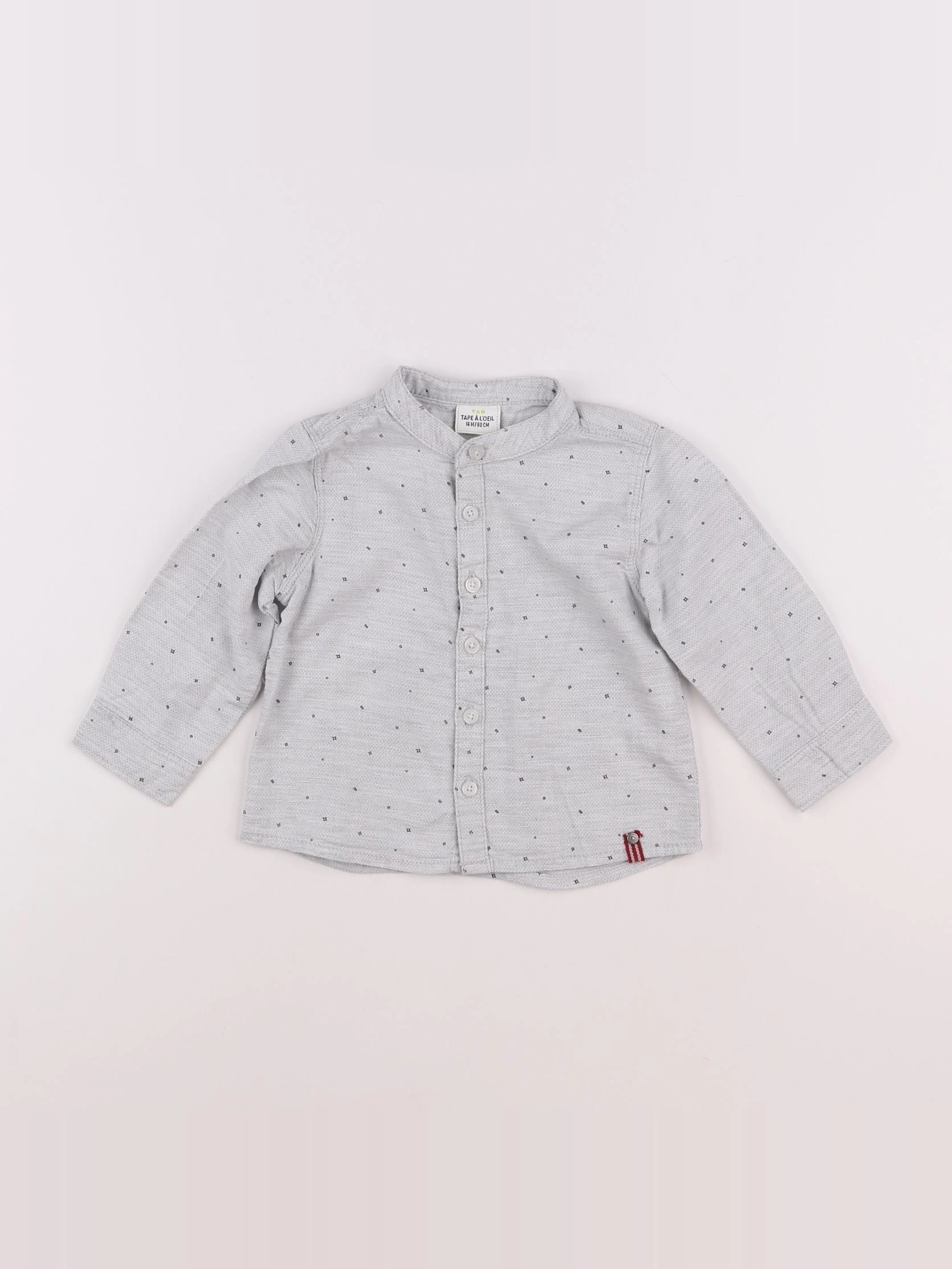 Tape à l'oeil - chemise gris - 18 mois
