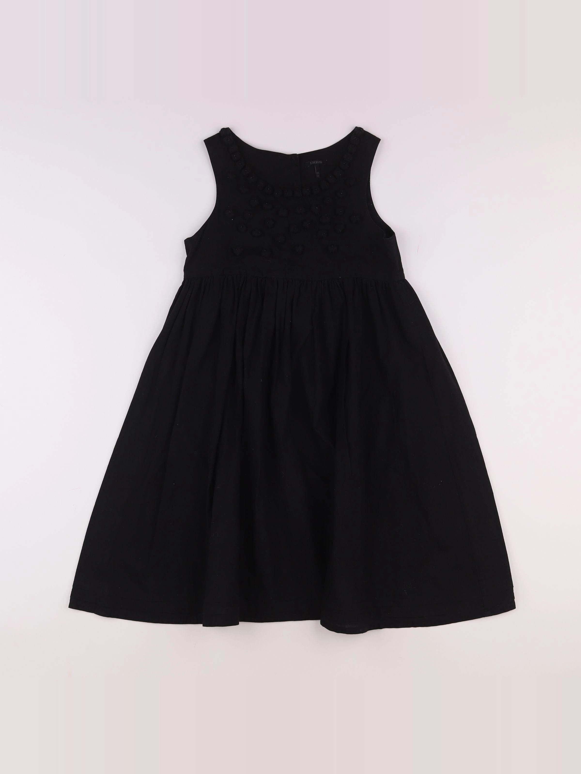 IKKS - robe noir - 10 ans