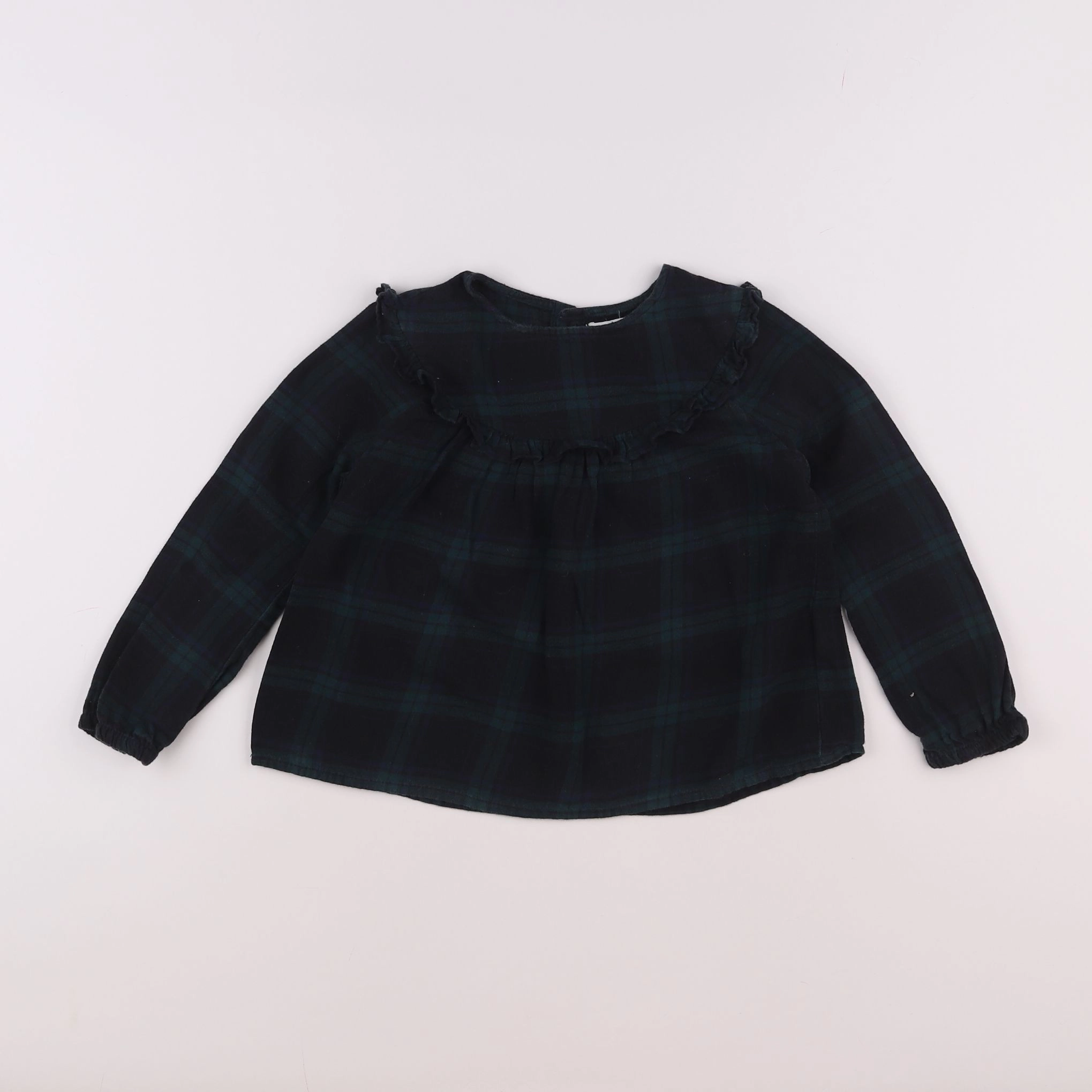 Vertbaudet - blouse vert - 5 ans