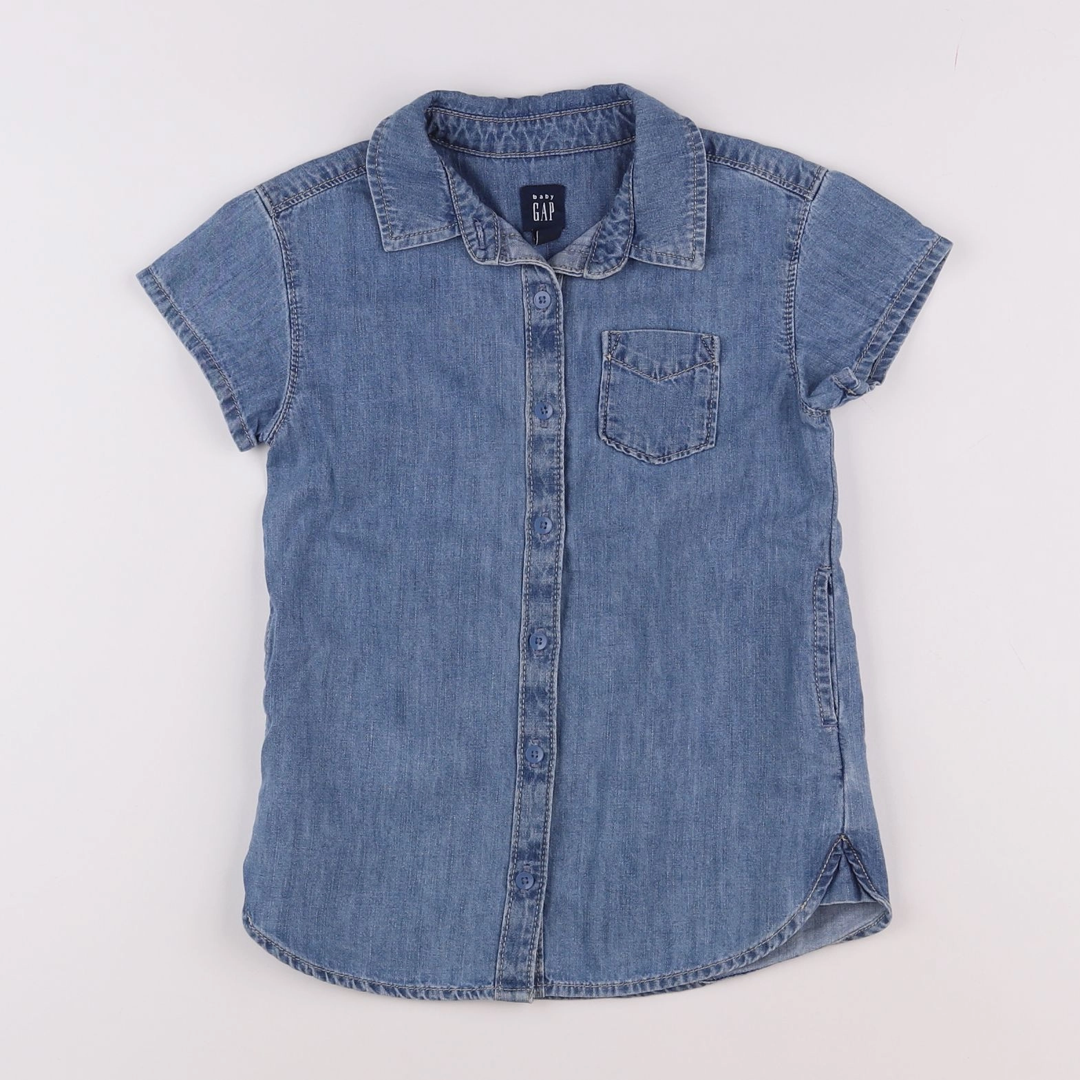 GAP - robe bleu - 2 ans