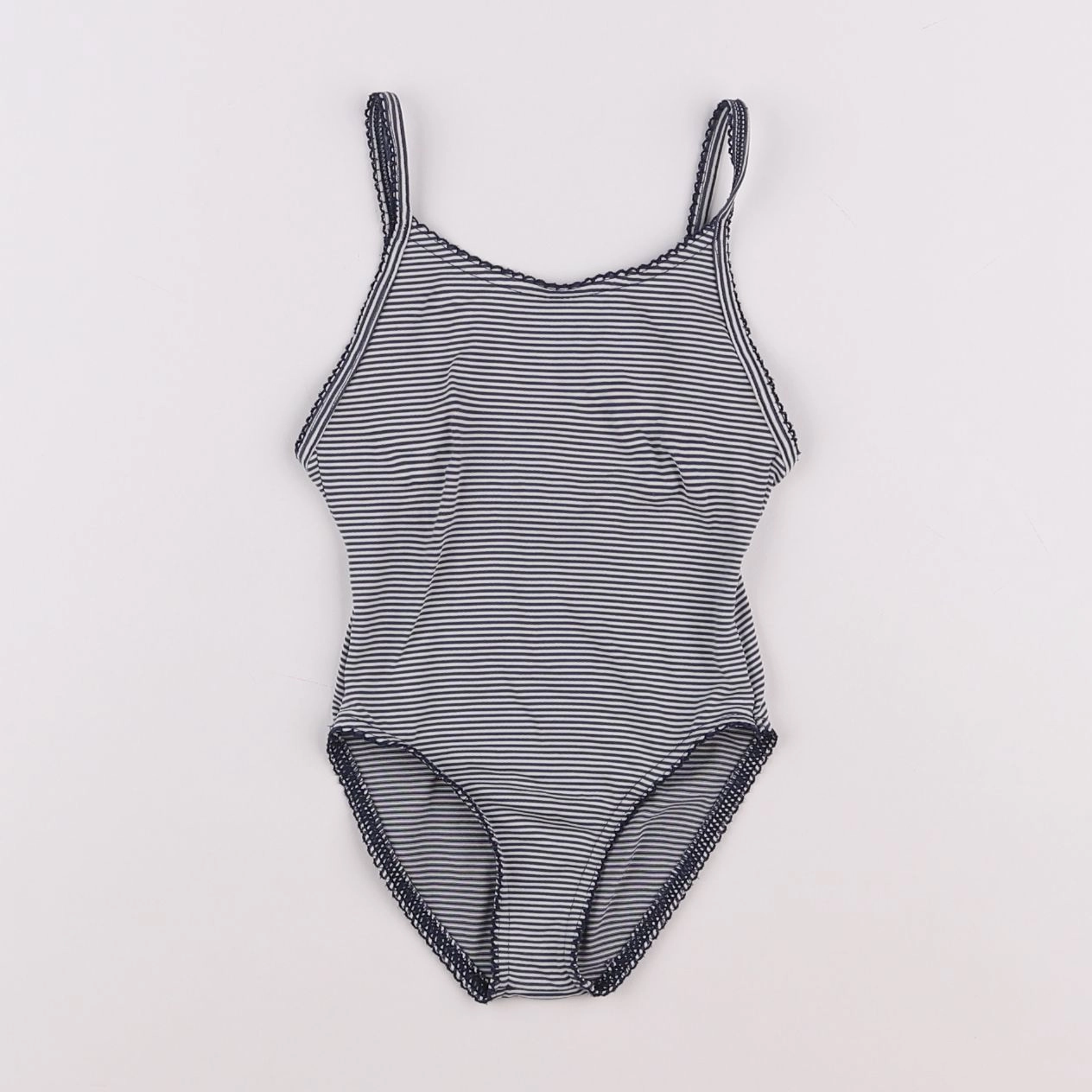 Petit Bateau - maillot de bain bleu, blanc - 3 ans