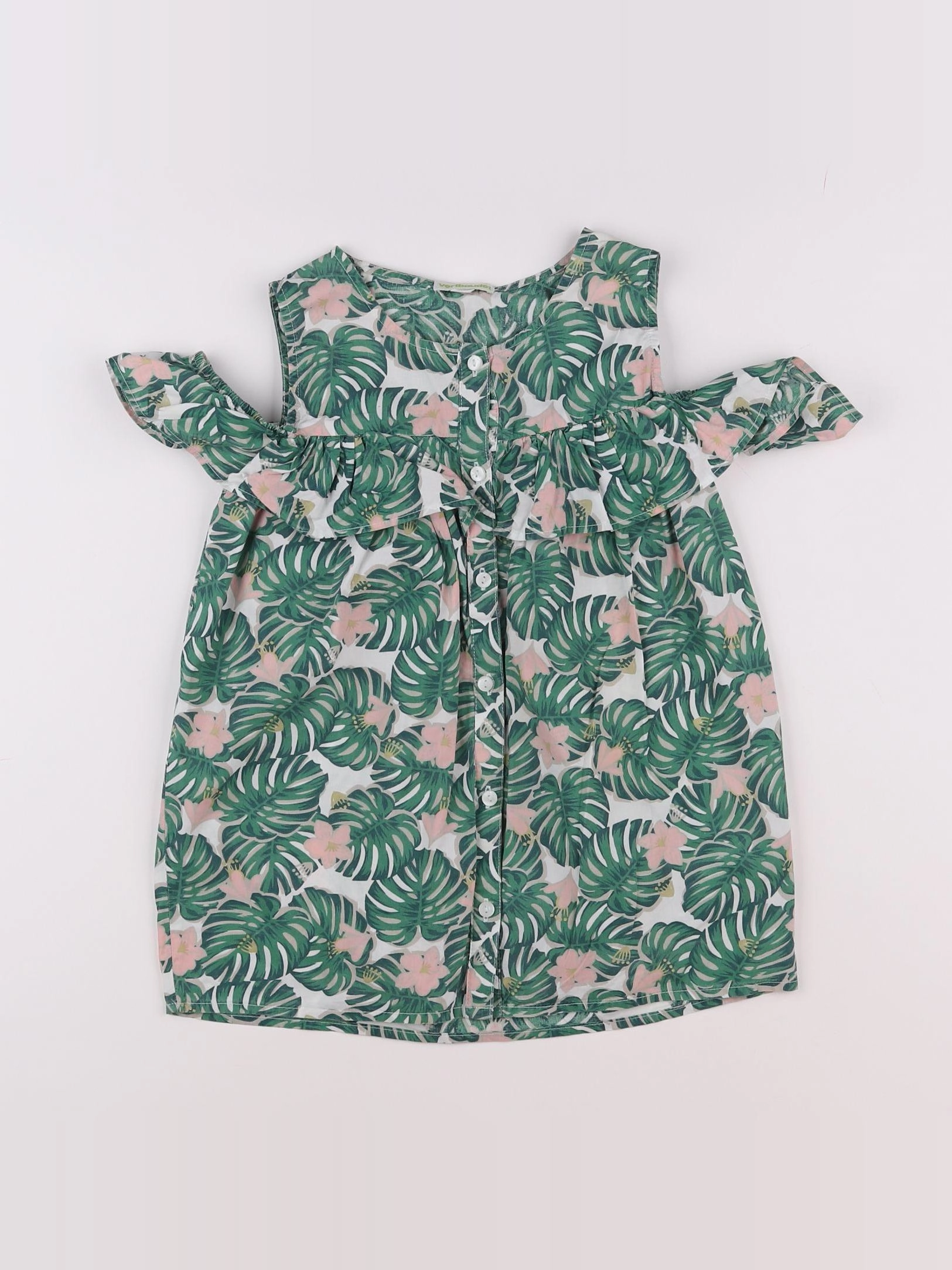Vertbaudet - blouse multicolore - 9 ans