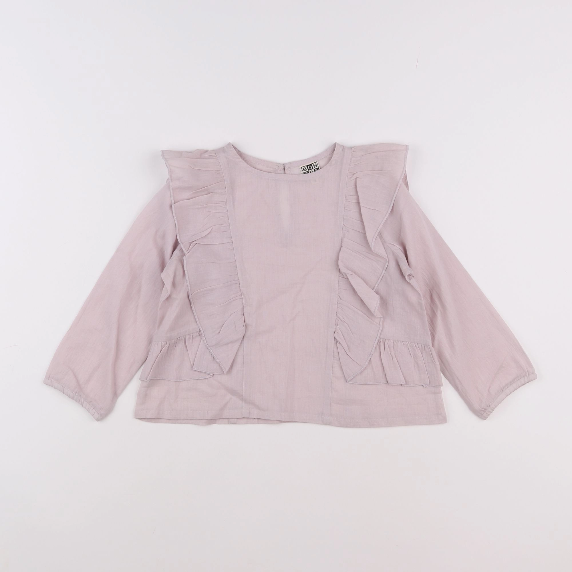 Bonton - blouse violet - 4 ans