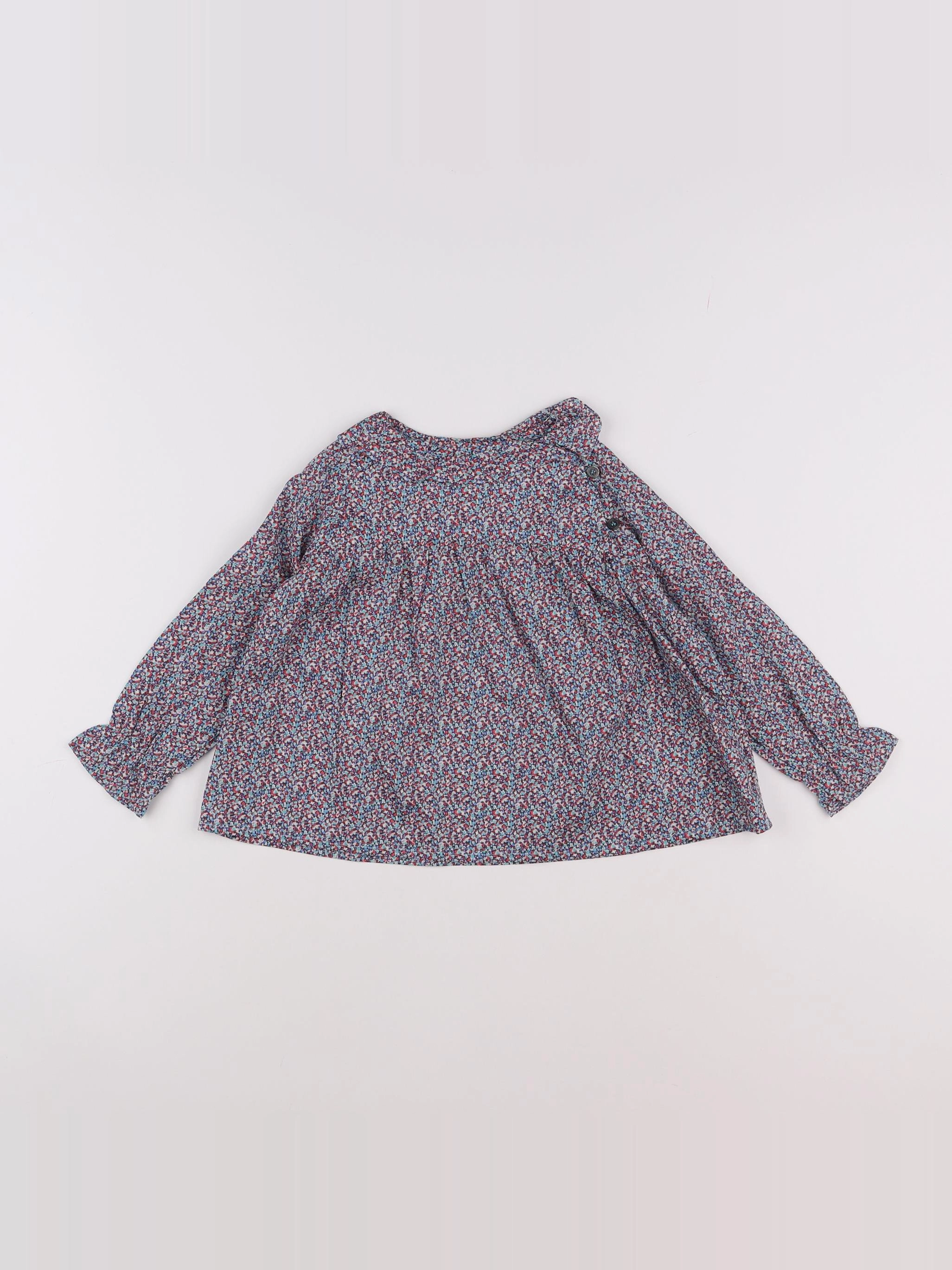 Bonton - blouse multicolore - 3 mois