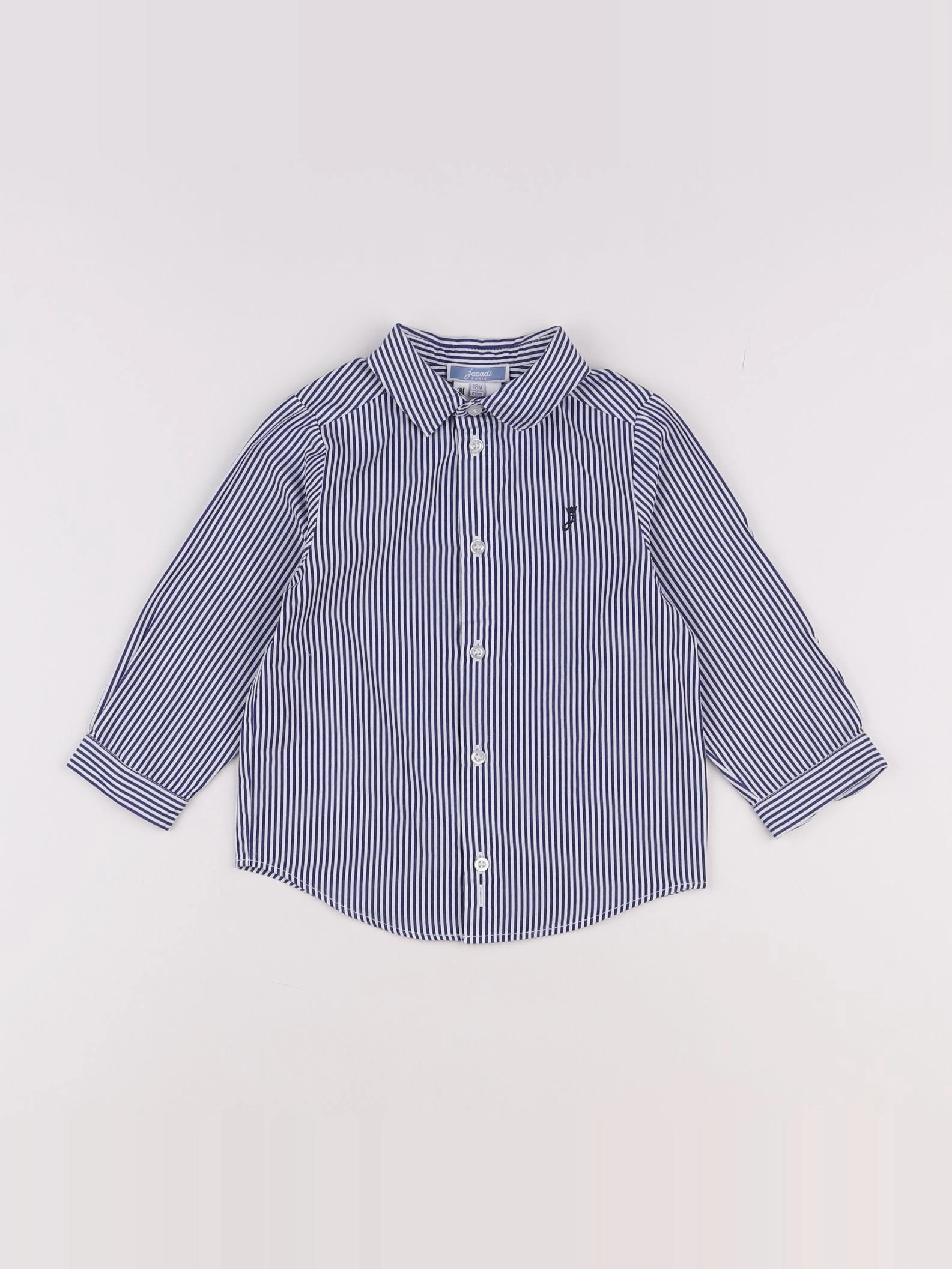 Jacadi - chemise bleu - 18 mois