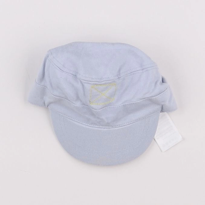 Vertbaudet - casquette bleu - 3/6 mois