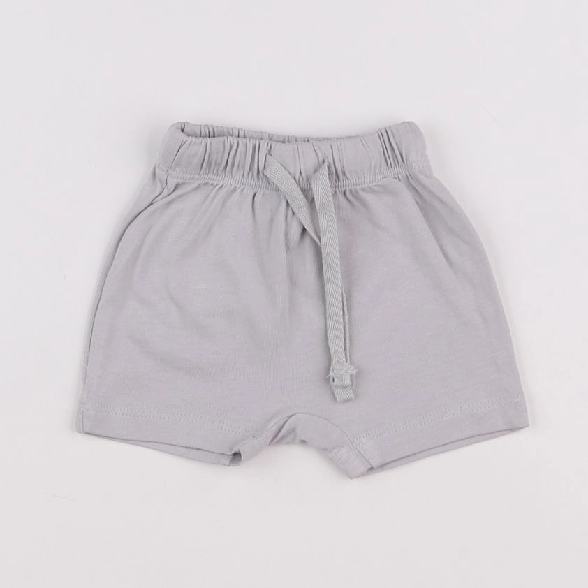 H&M - short gris - 1 mois