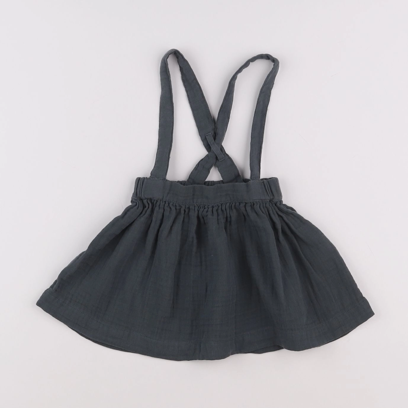 Vertbaudet - robe gris - 12 mois