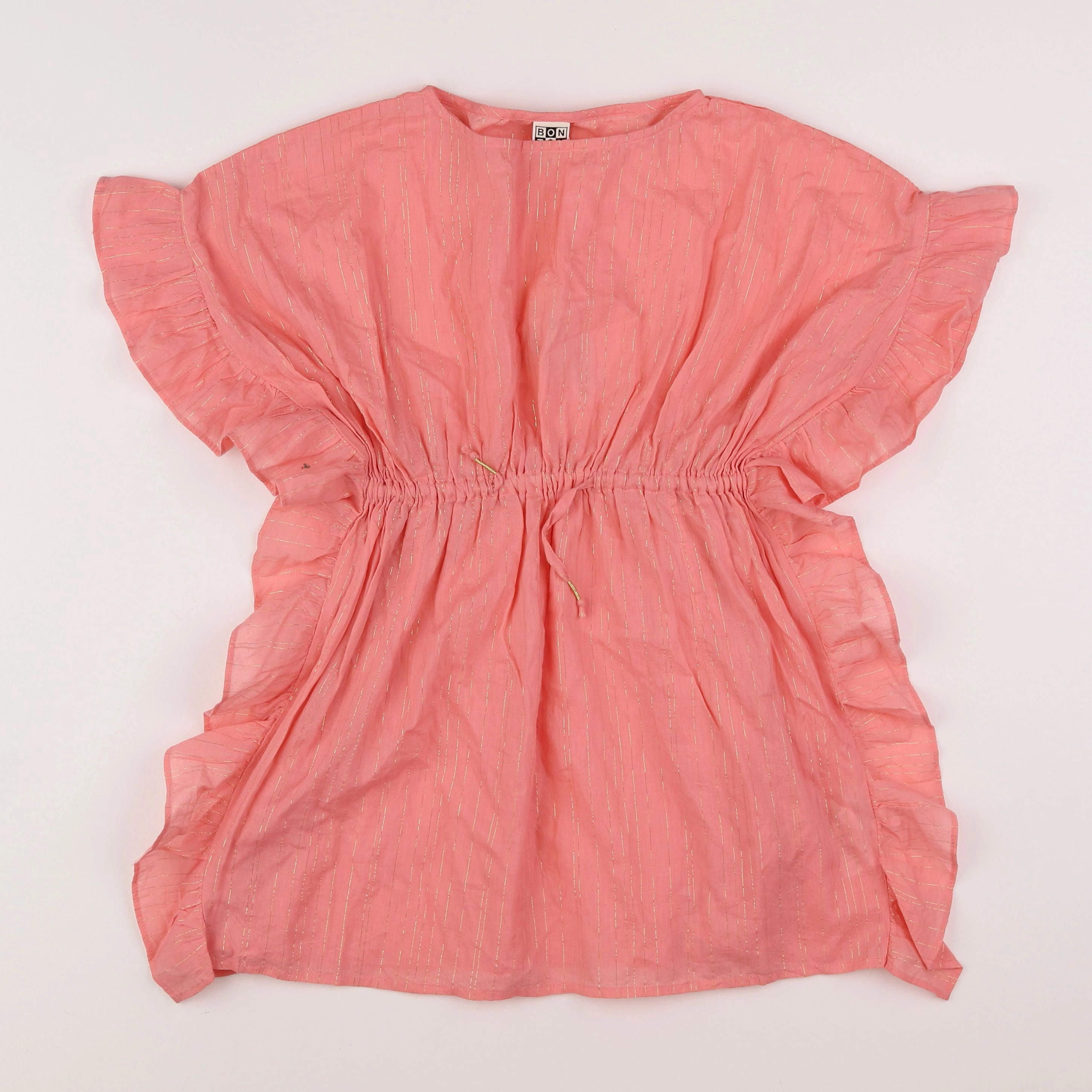 Bonton - blouse rose, or - 8 ans