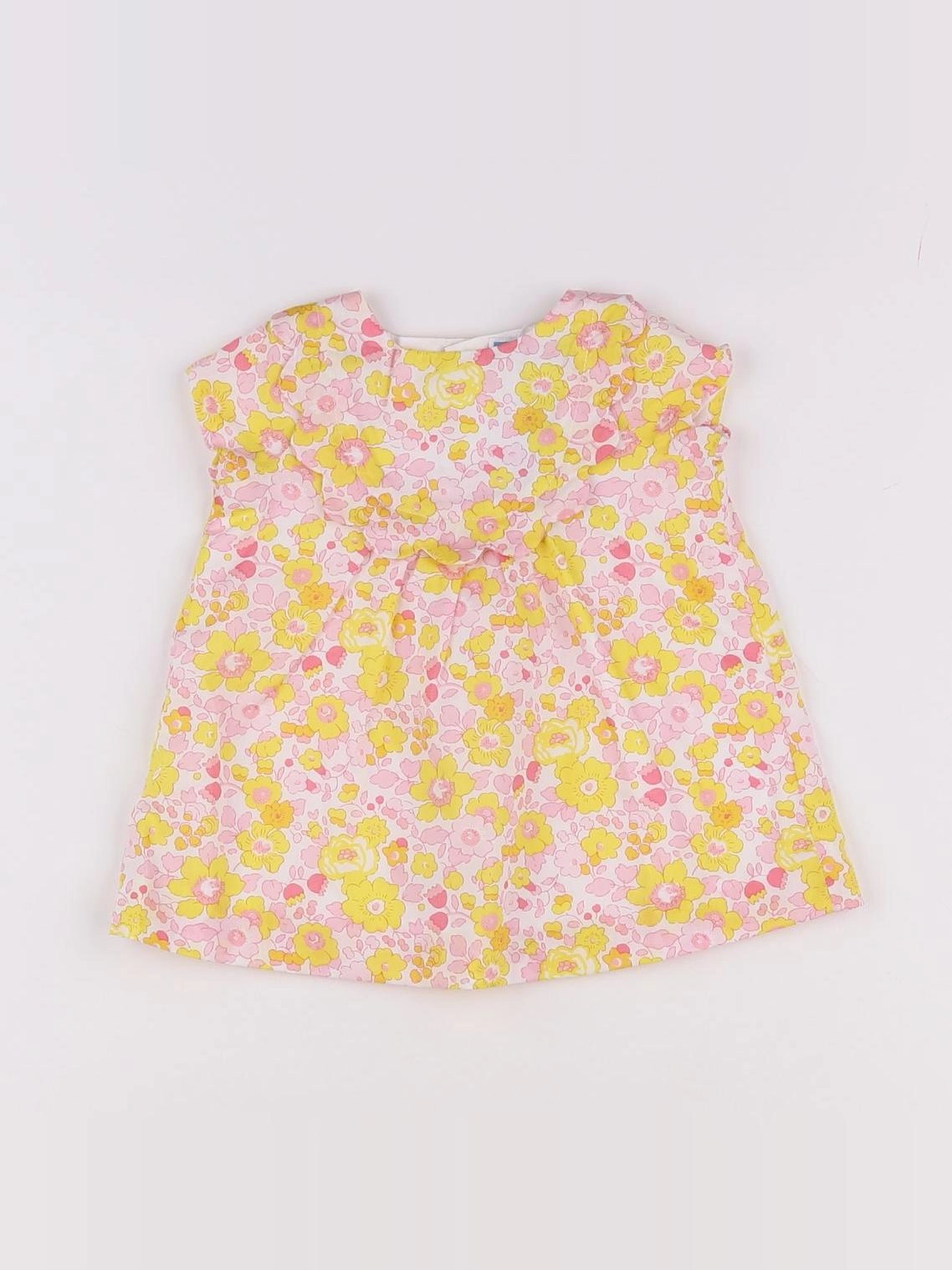 Jacadi - robe liberty multicolore (état neuf) - 1 mois