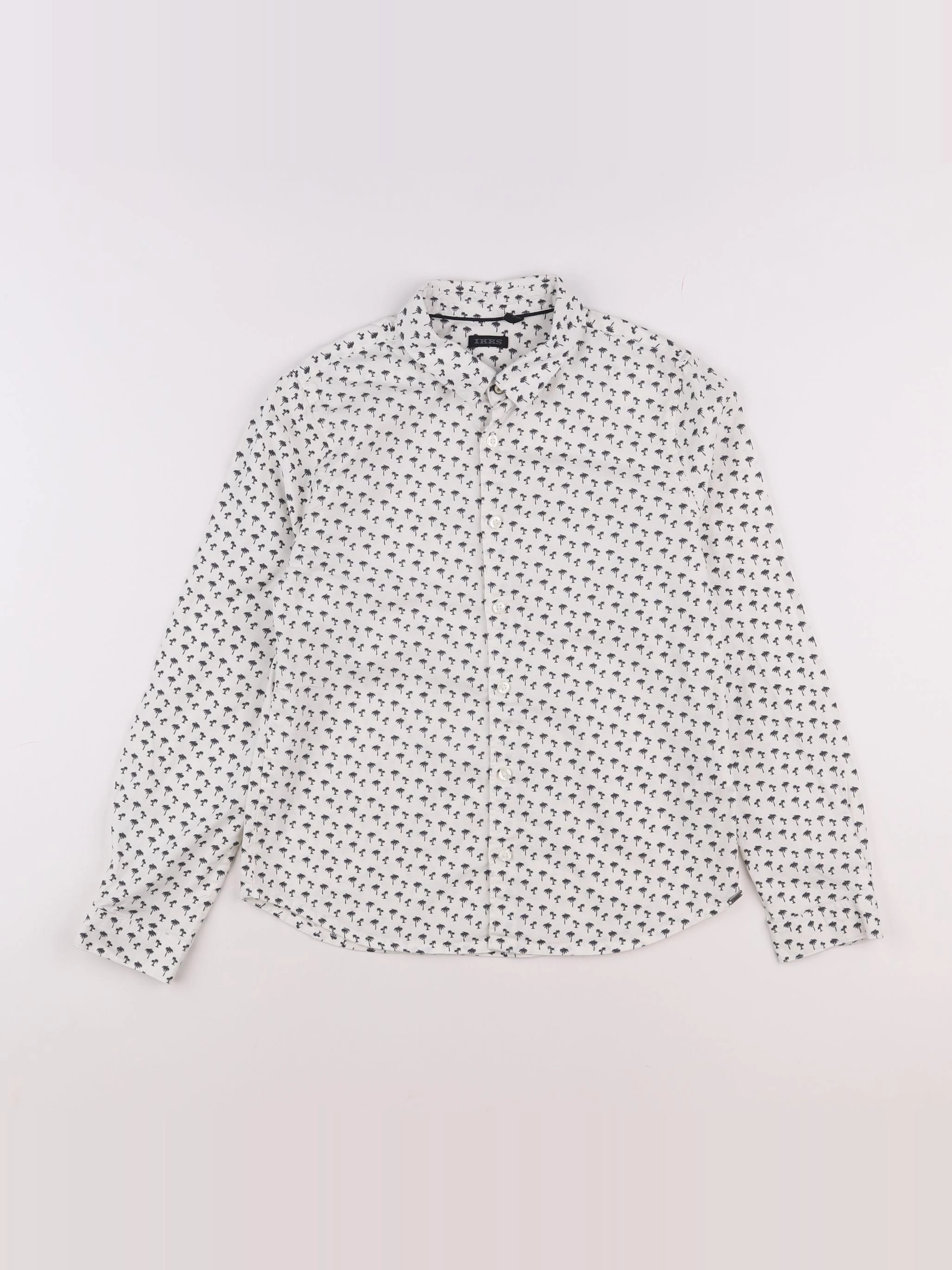 IKKS - chemise blanc - 10 ans