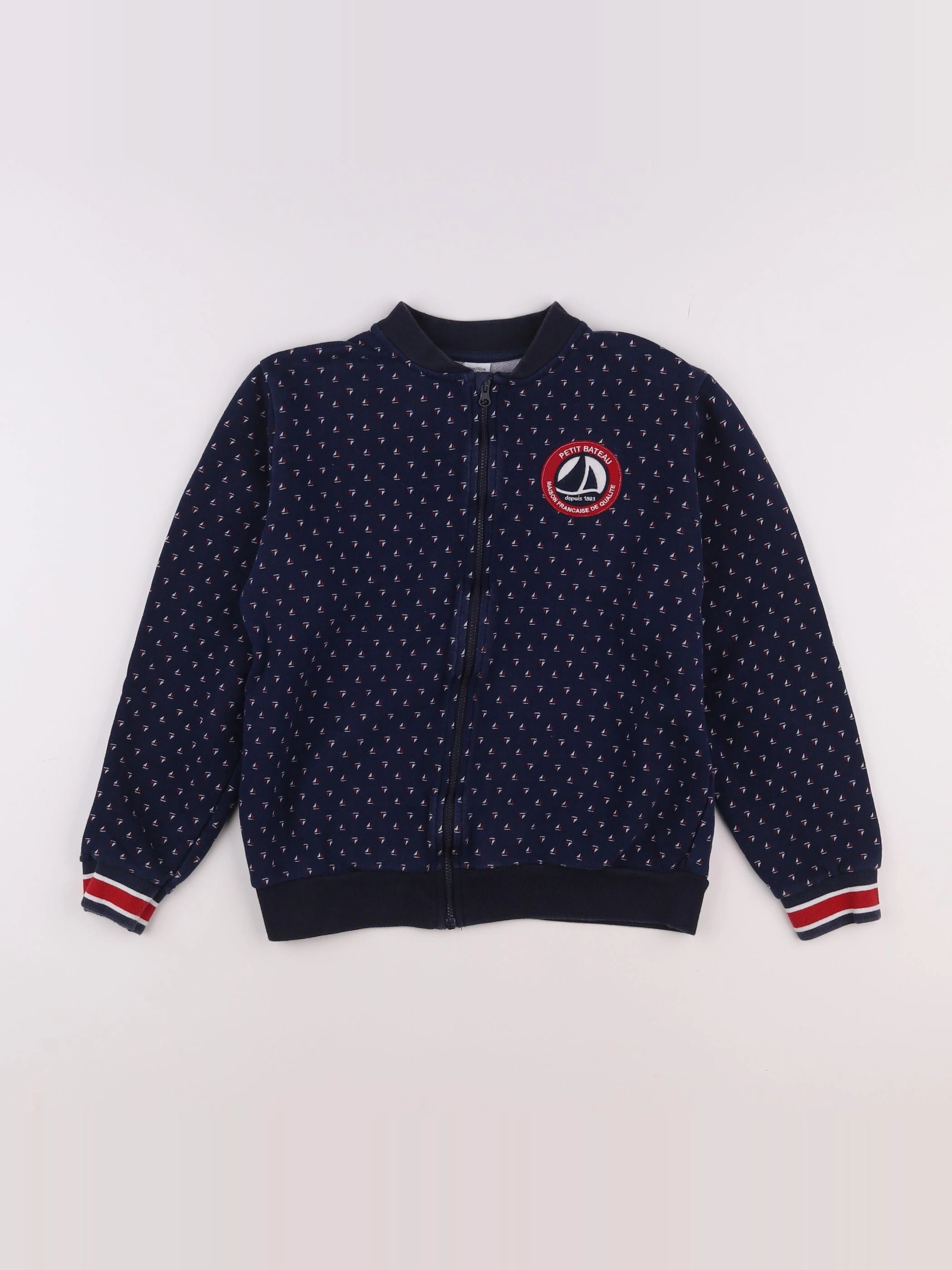 Petit Bateau - veste bleu - 12 ans