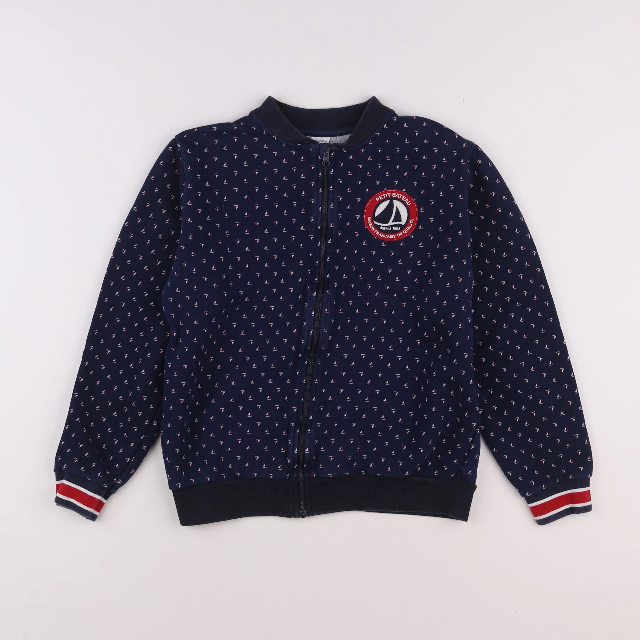 Petit Bateau - veste bleu - 12 ans