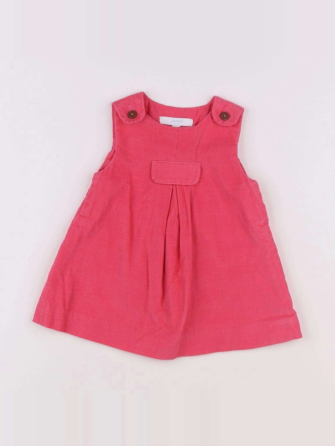 Jacadi - robe rose - 3 mois