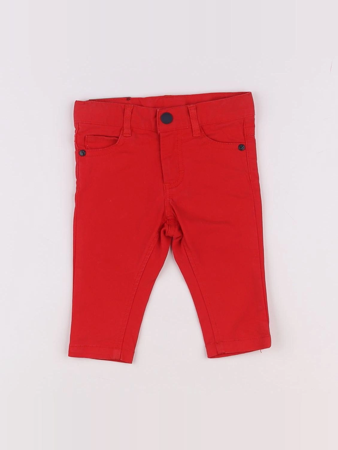 Jacadi - pantalon rouge - 6 mois