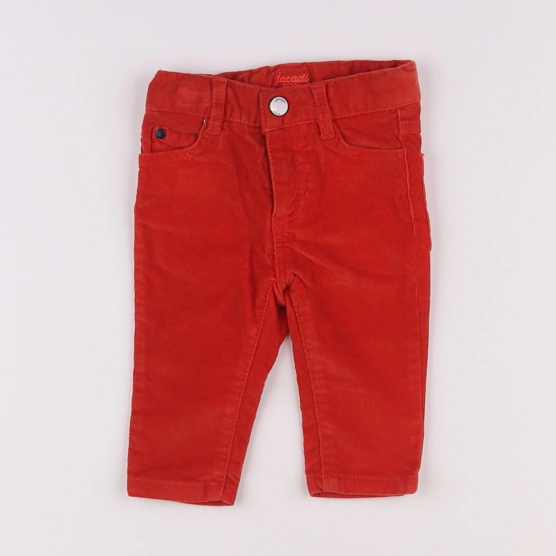 Jacadi - pantalon rouge - 6 mois