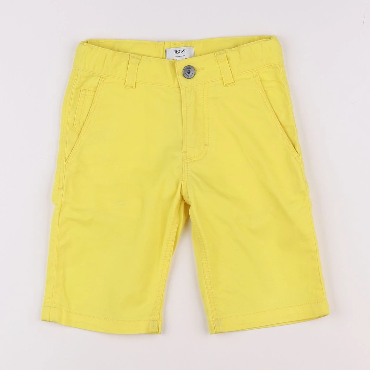 Hugo Boss - short jaune - 6 ans