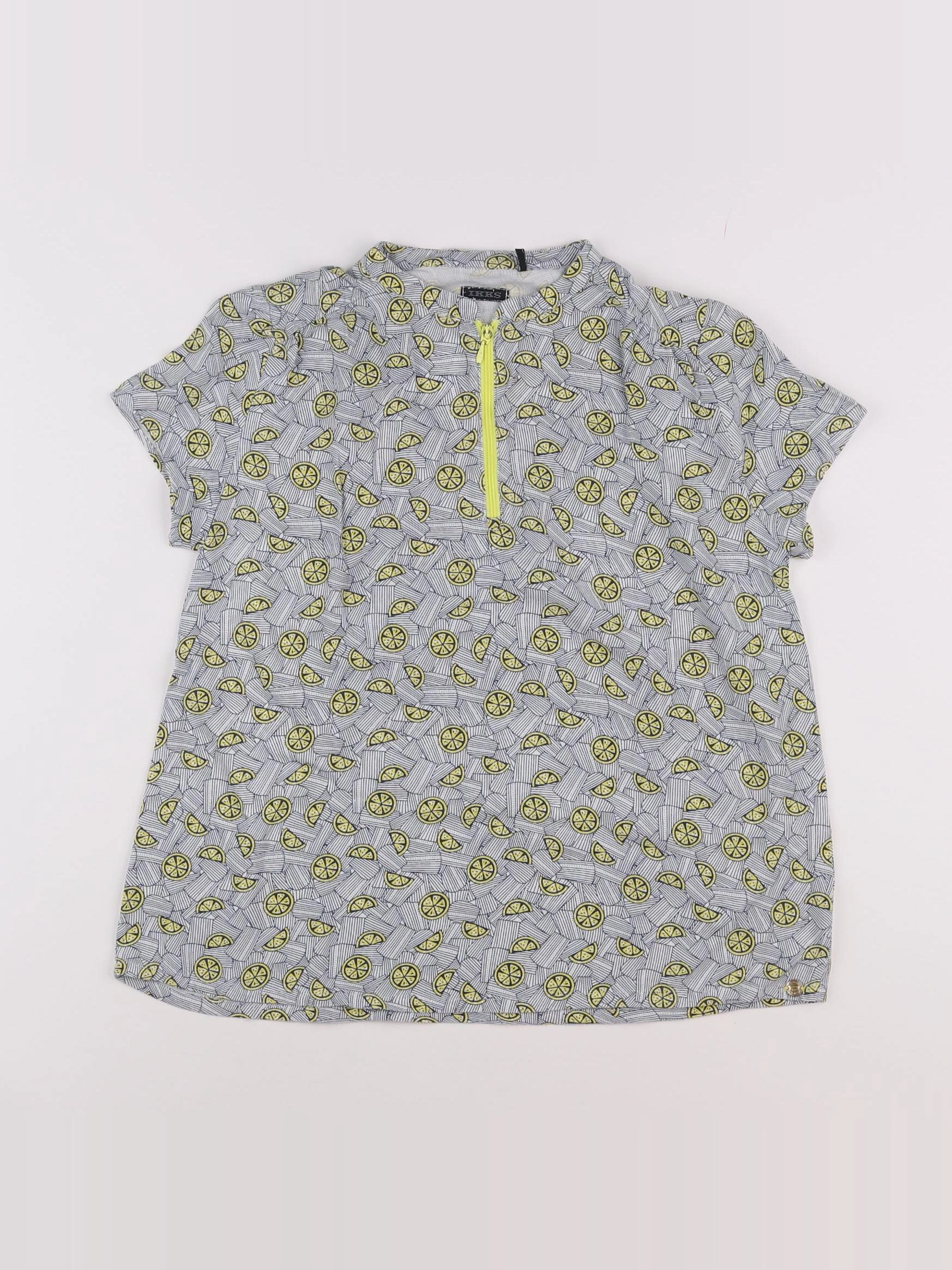 IKKS - blouse bleu - 12 ans