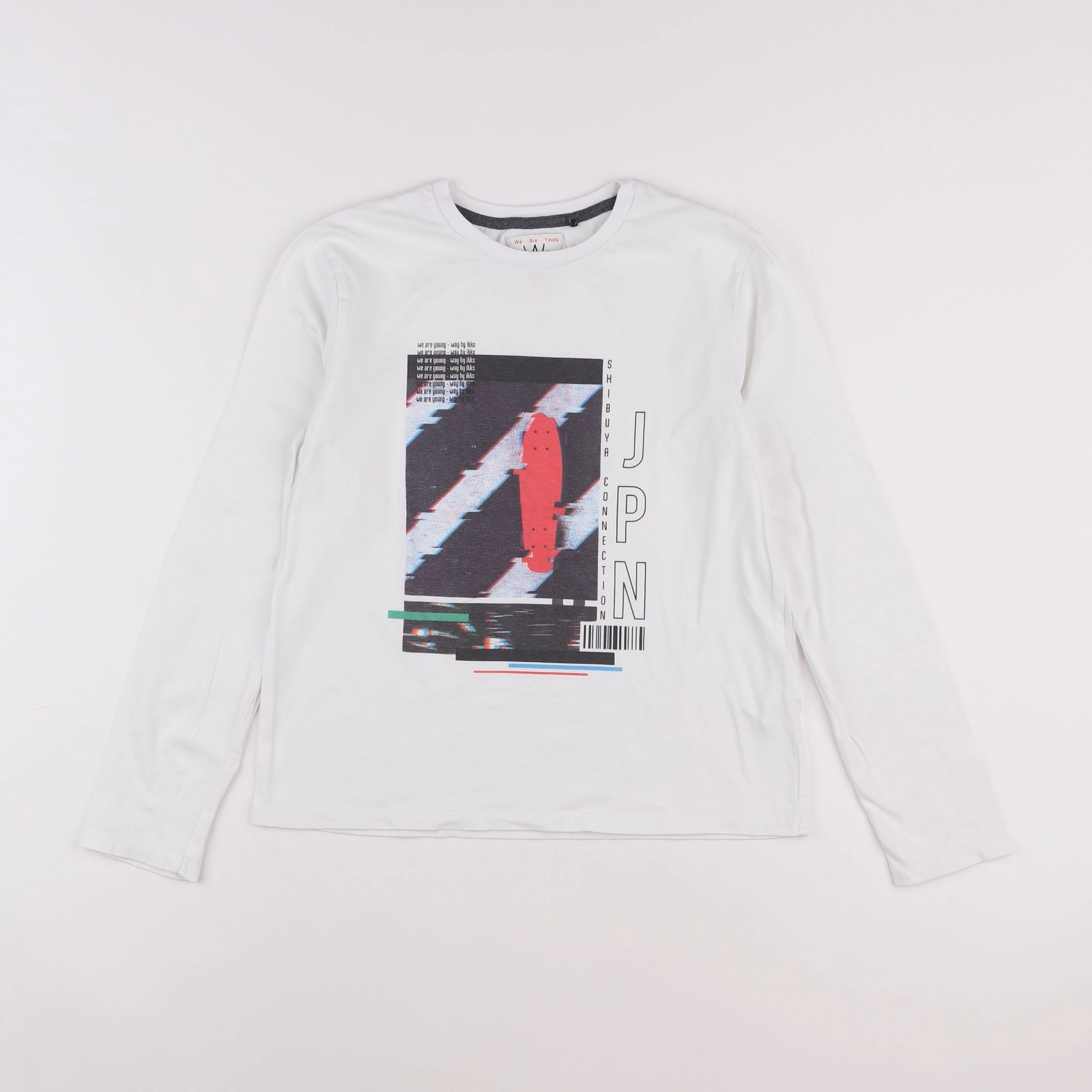 IKKS - tee-shirt blanc - 12 ans