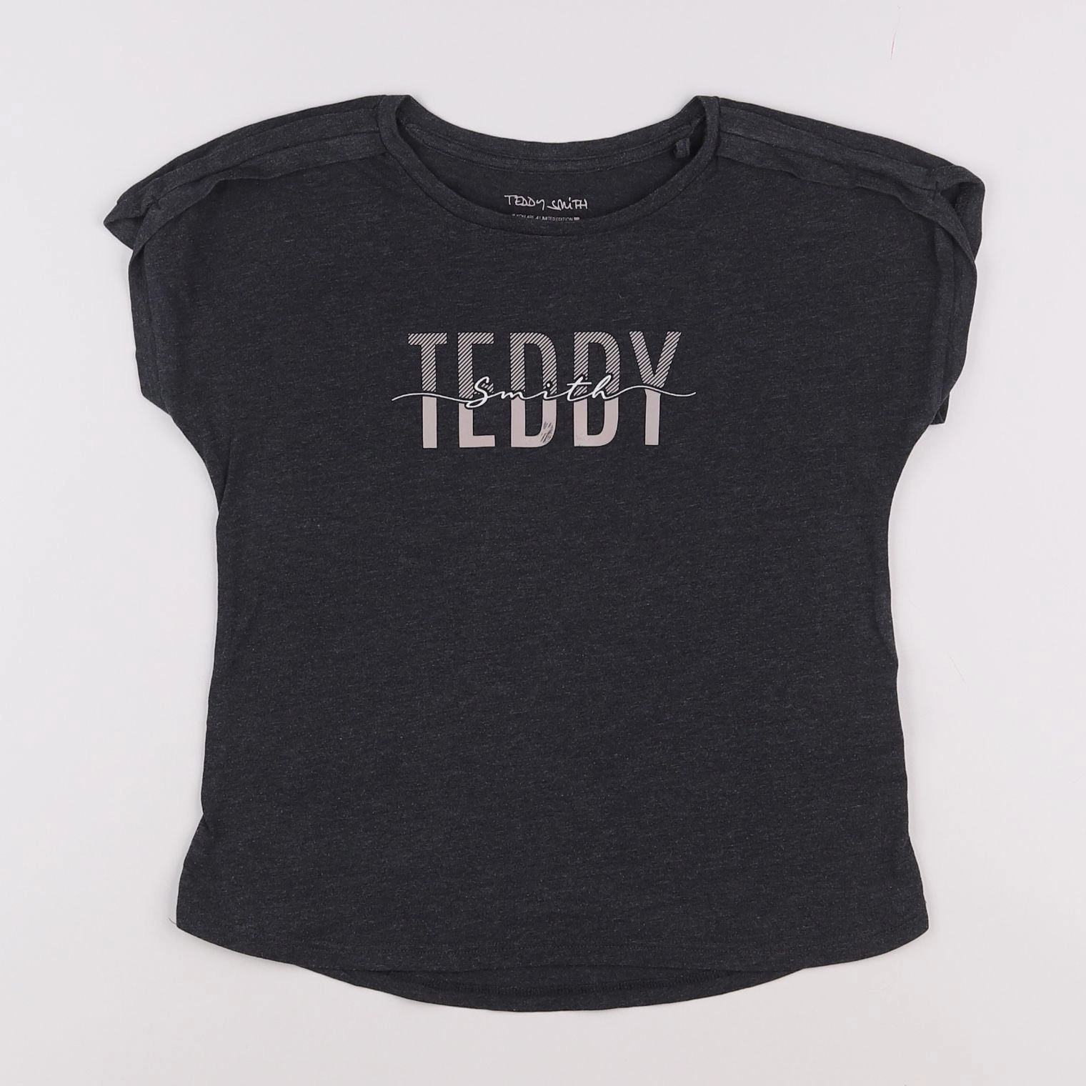 Teddy Smith - tee-shirt gris - 10 ans