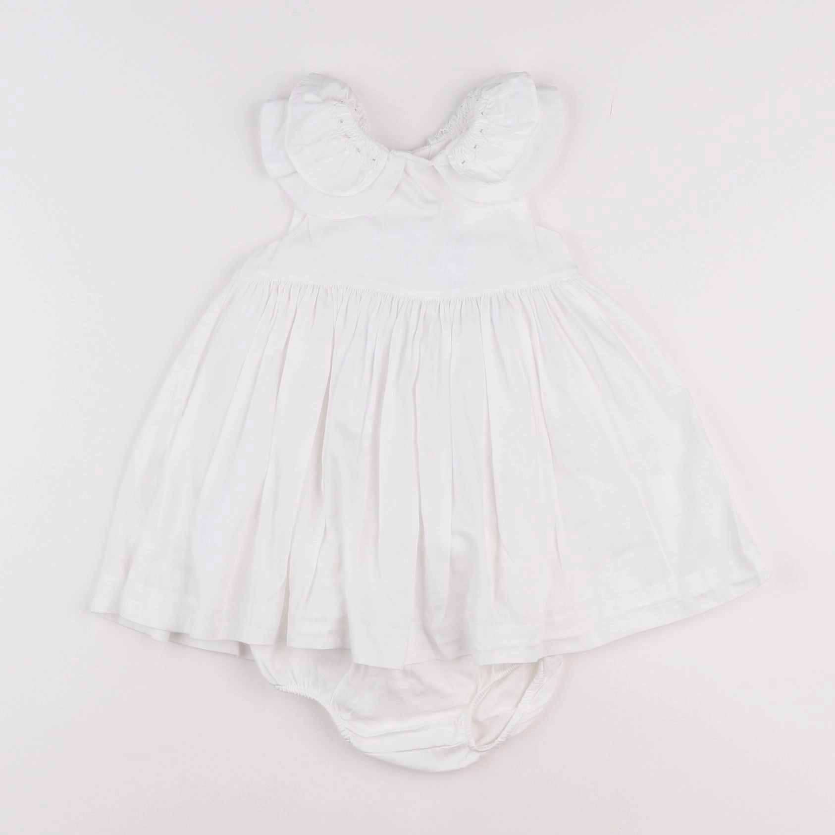 Jacadi - robe blanc - 18 mois