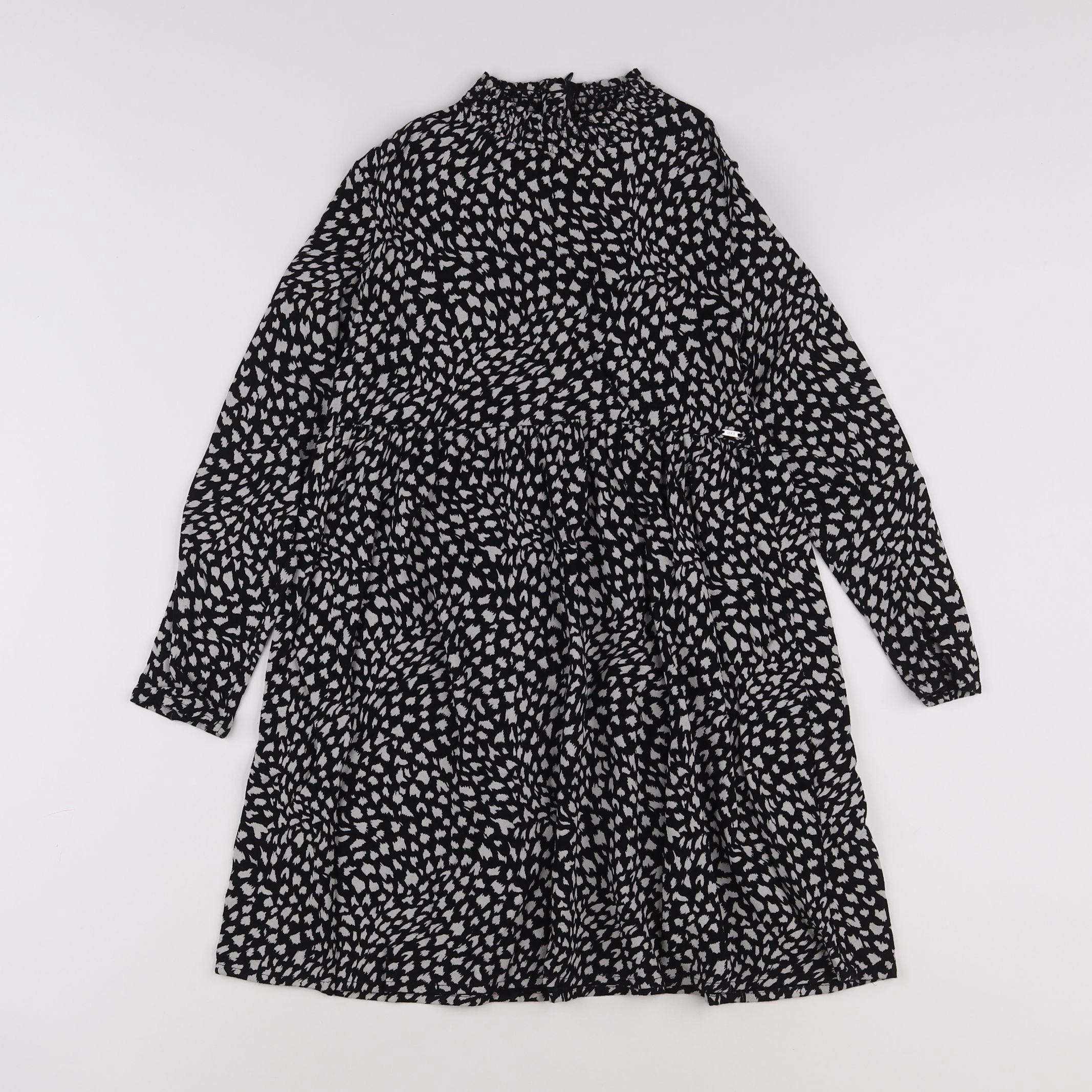 IKKS - robe noir - 8 ans