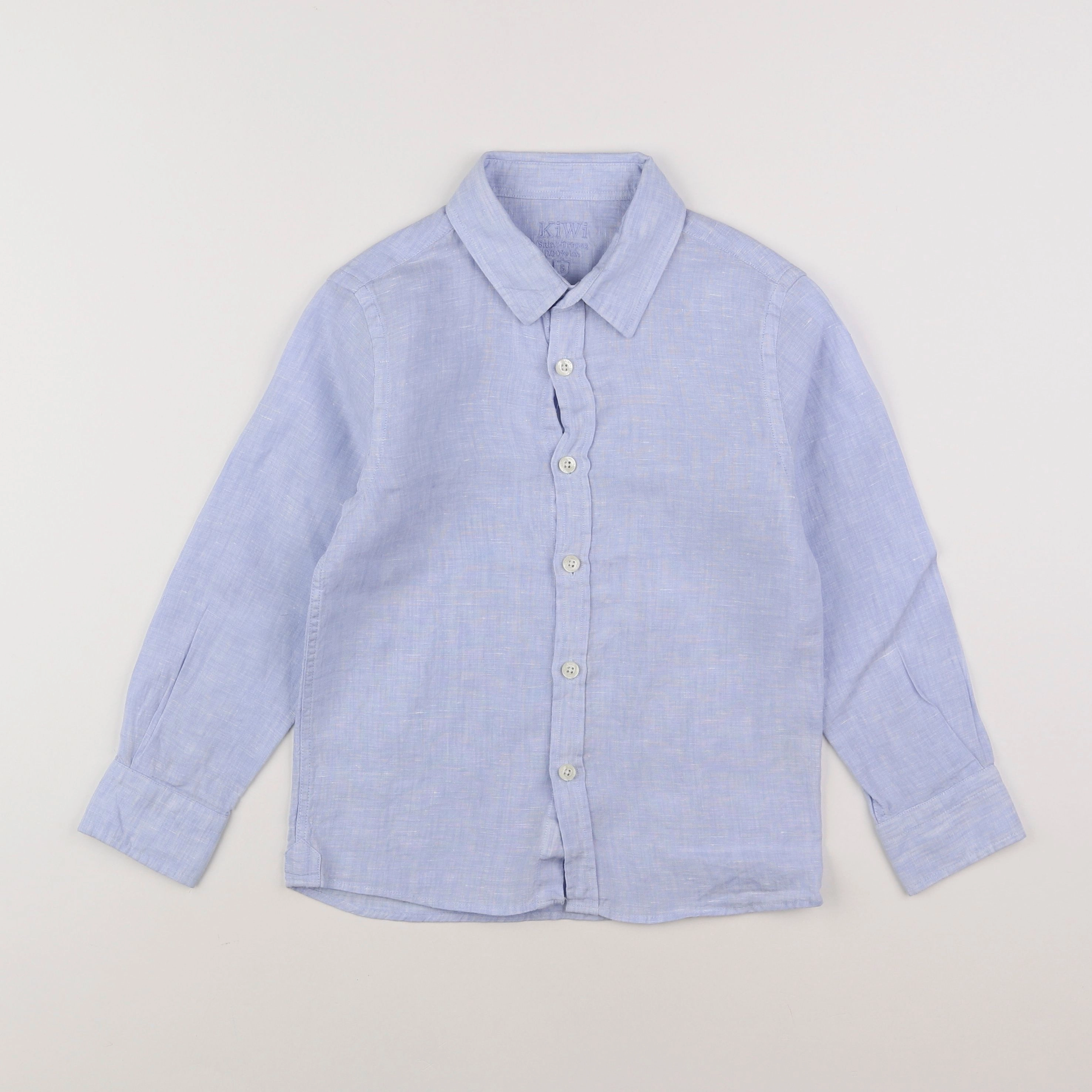 Kiwi - chemise bleu - 6 ans