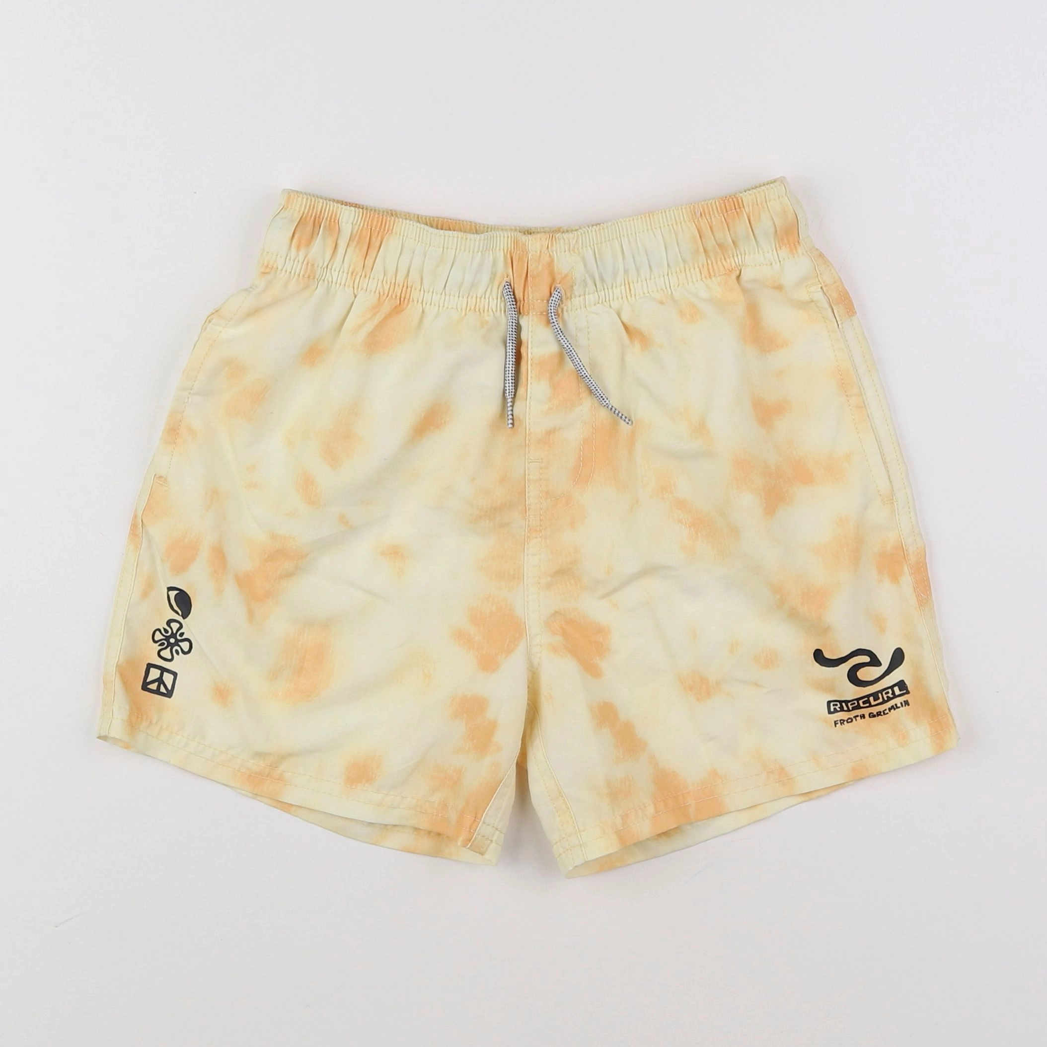 Rip curl - maillot de bain jaune - 7/8 ans