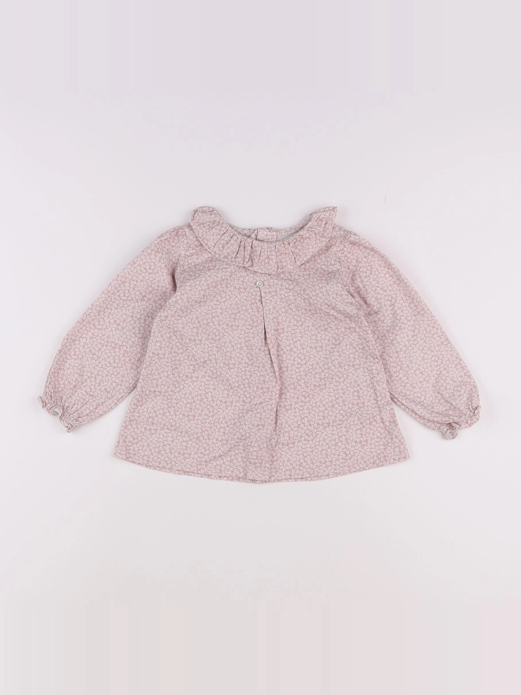 Lola Palacios - blouse beige - 12 mois