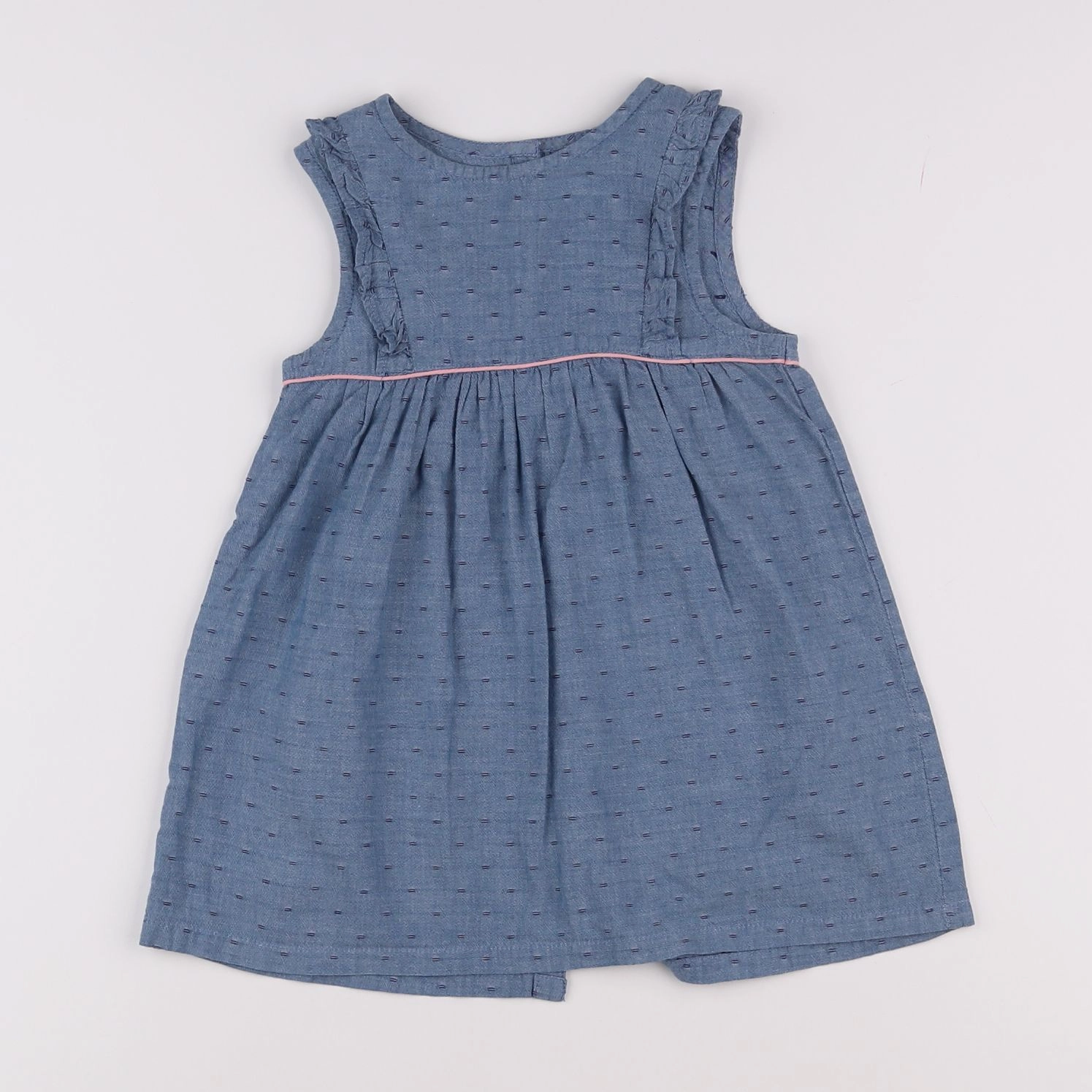 Cadet Rousselle - robe bleu - 2 ans