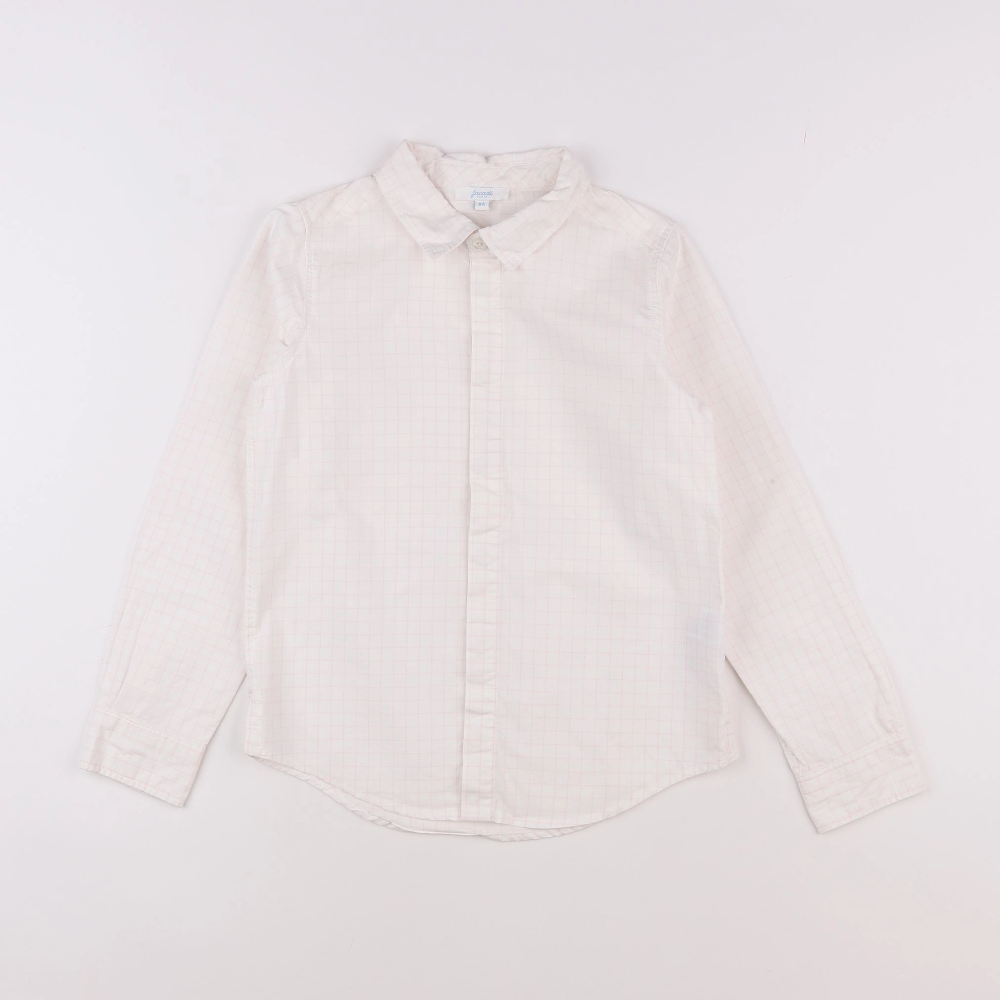 Jacadi - chemise blanc, rose - 8 ans