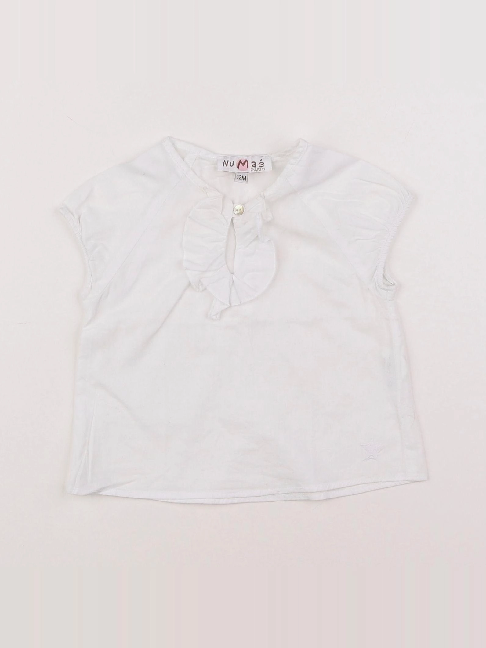 Numae - blouse bleu - 12 mois