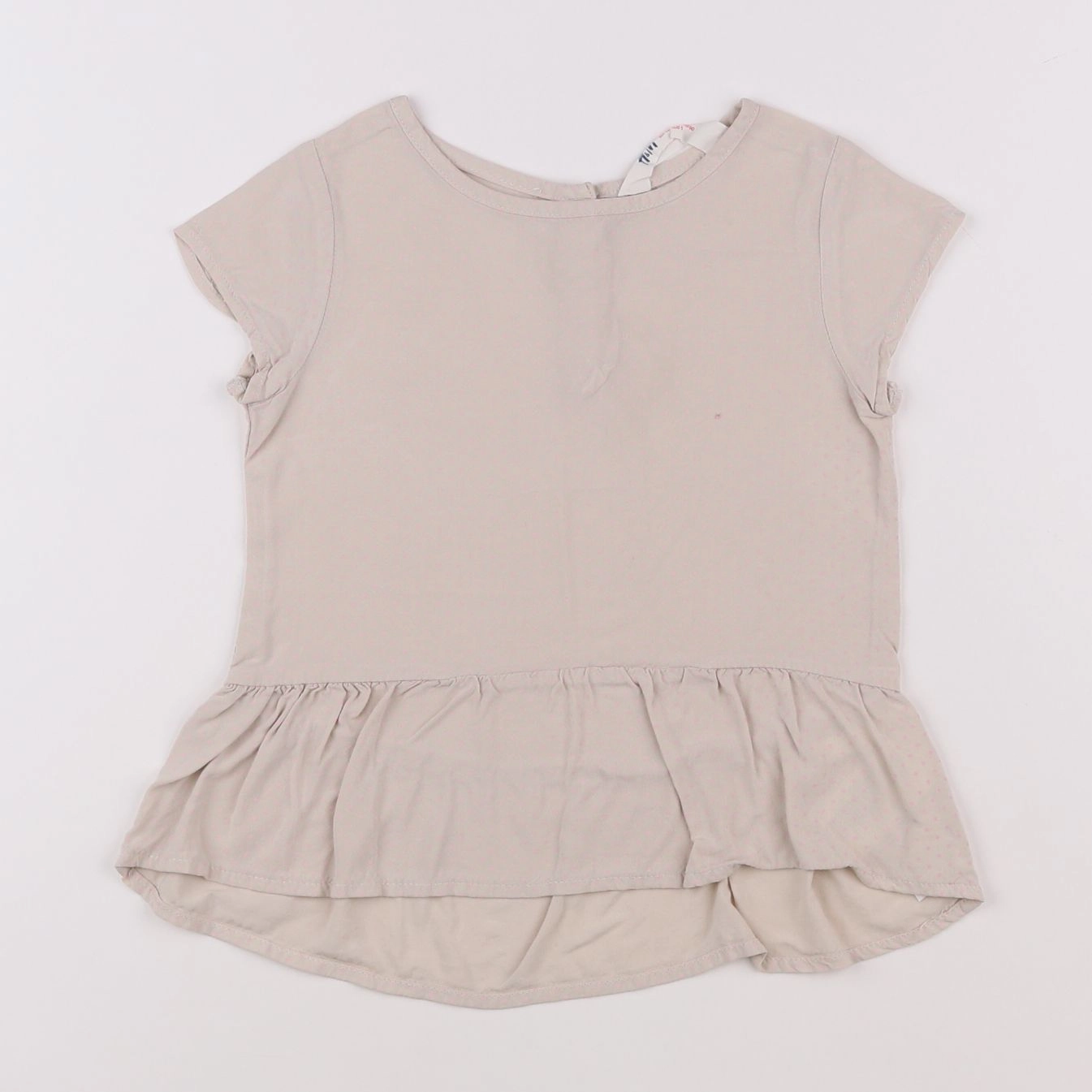 H&M - blouse beige - 4/5 ans