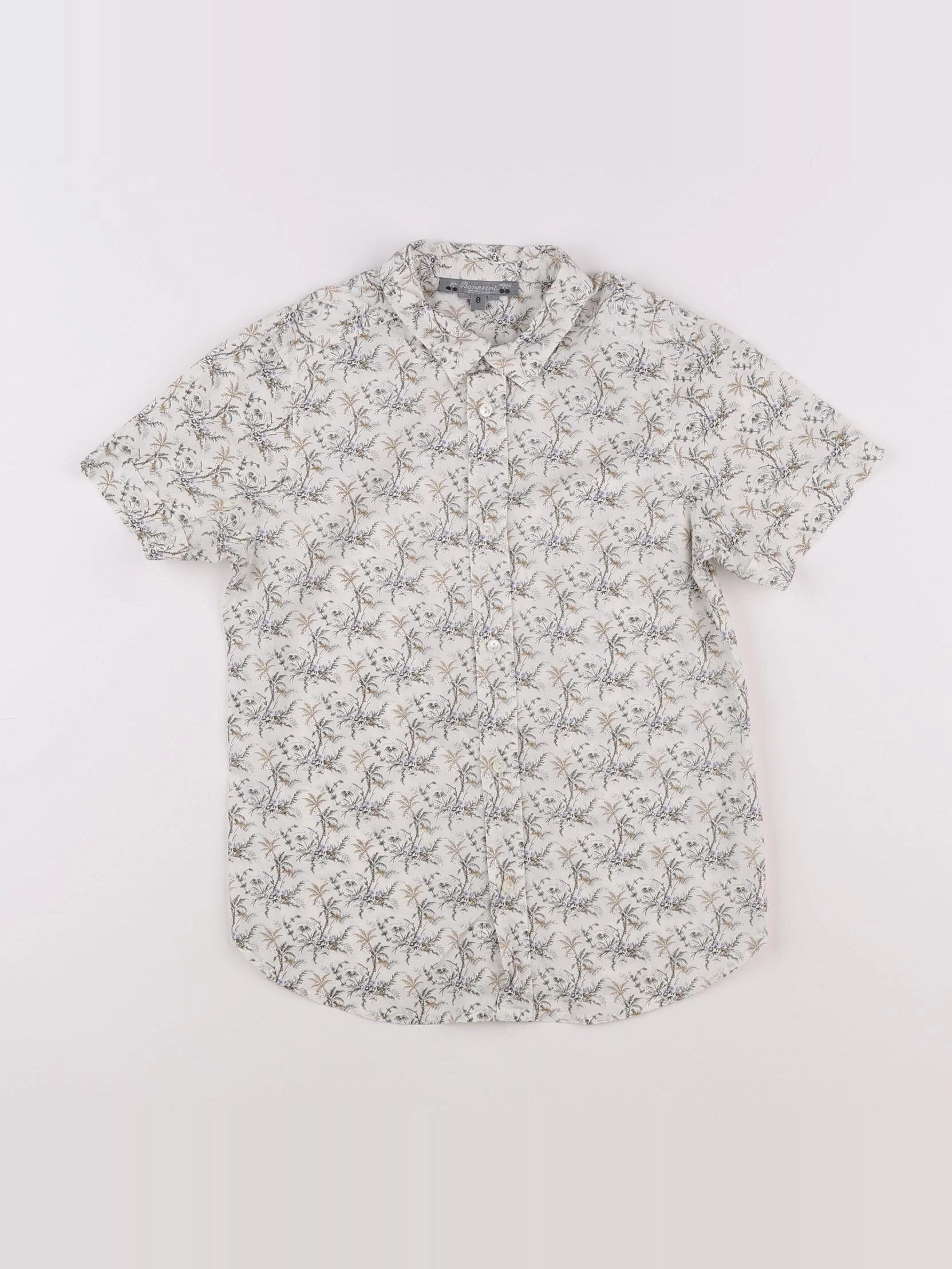 Bonpoint - chemise multicolore - 8 ans