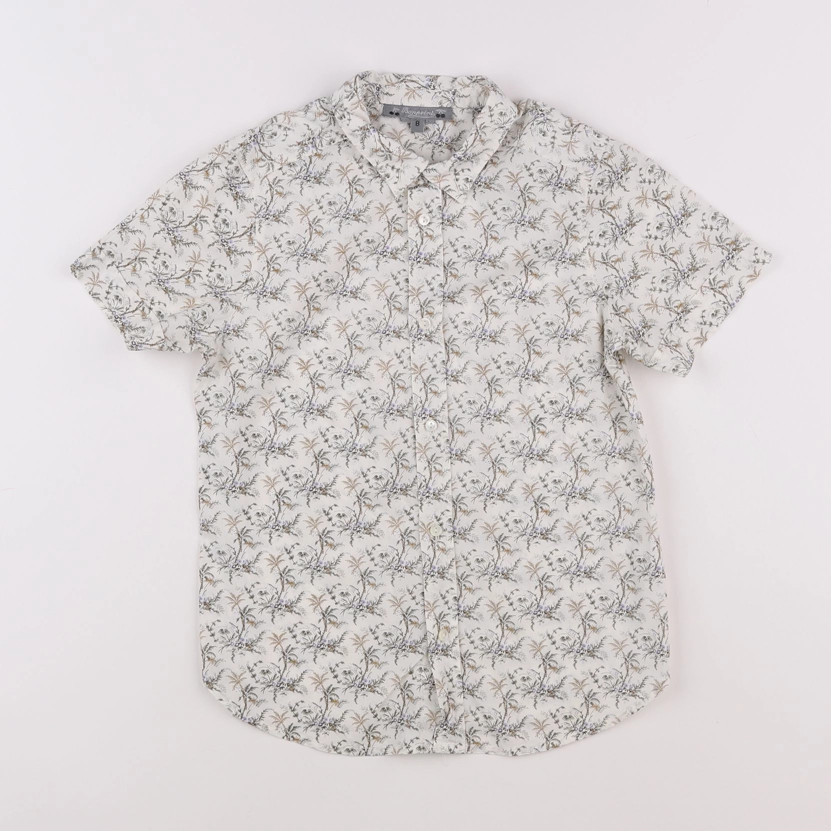 Bonpoint - chemise multicolore - 8 ans
