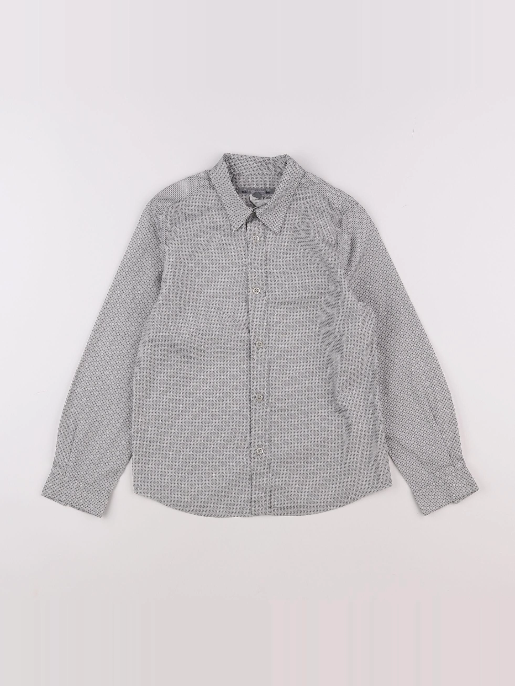 Bonpoint - chemise gris - 8 ans