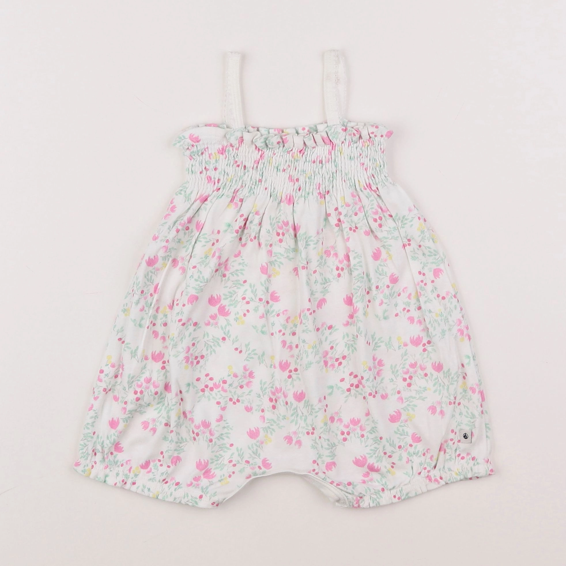 Petit Bateau - combinaison multicolore - 12 mois