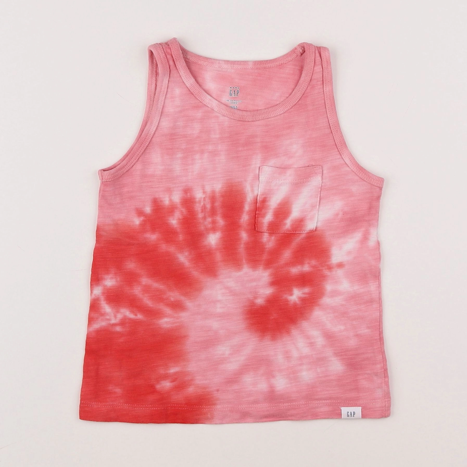 GAP - débardeur rose - 18 mois à 2 ans