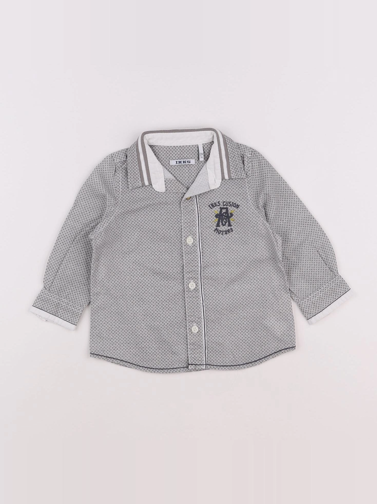 IKKS - chemise gris - 12 mois
