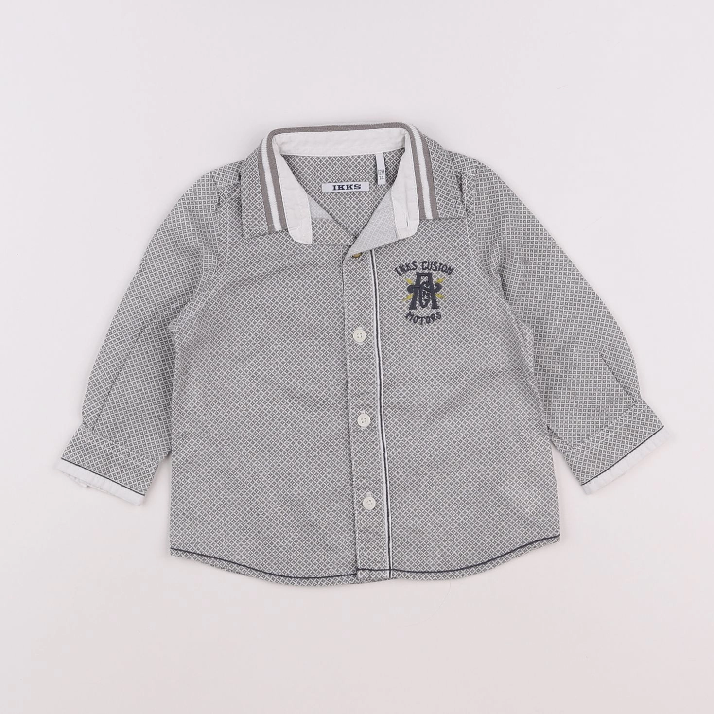 IKKS - chemise gris - 12 mois