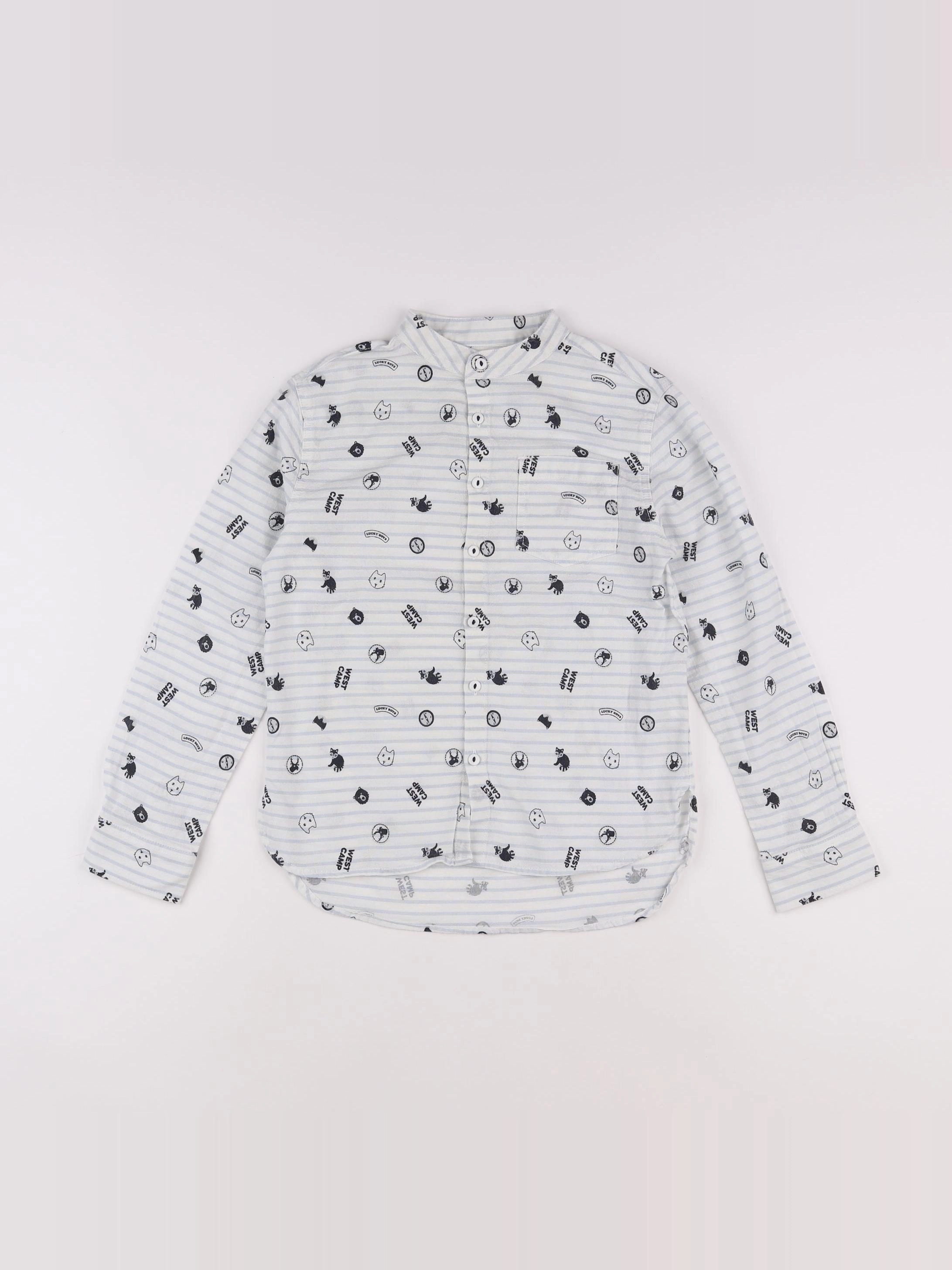 Monoprix - chemise blanc - 8 ans