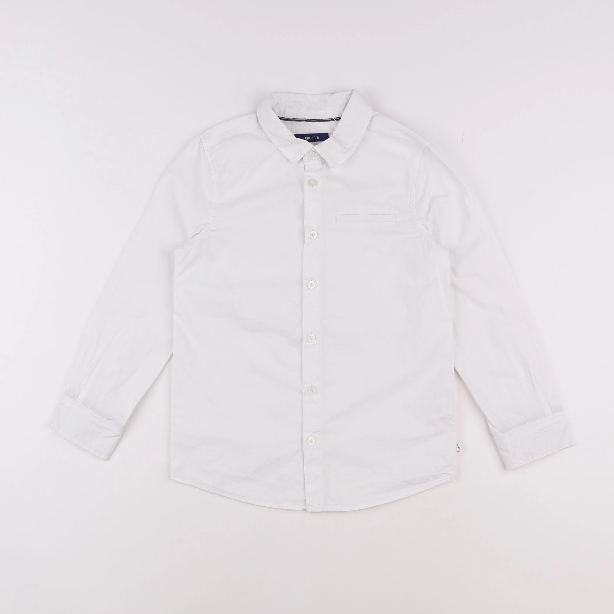 Okaidi - chemise blanc - 8 ans