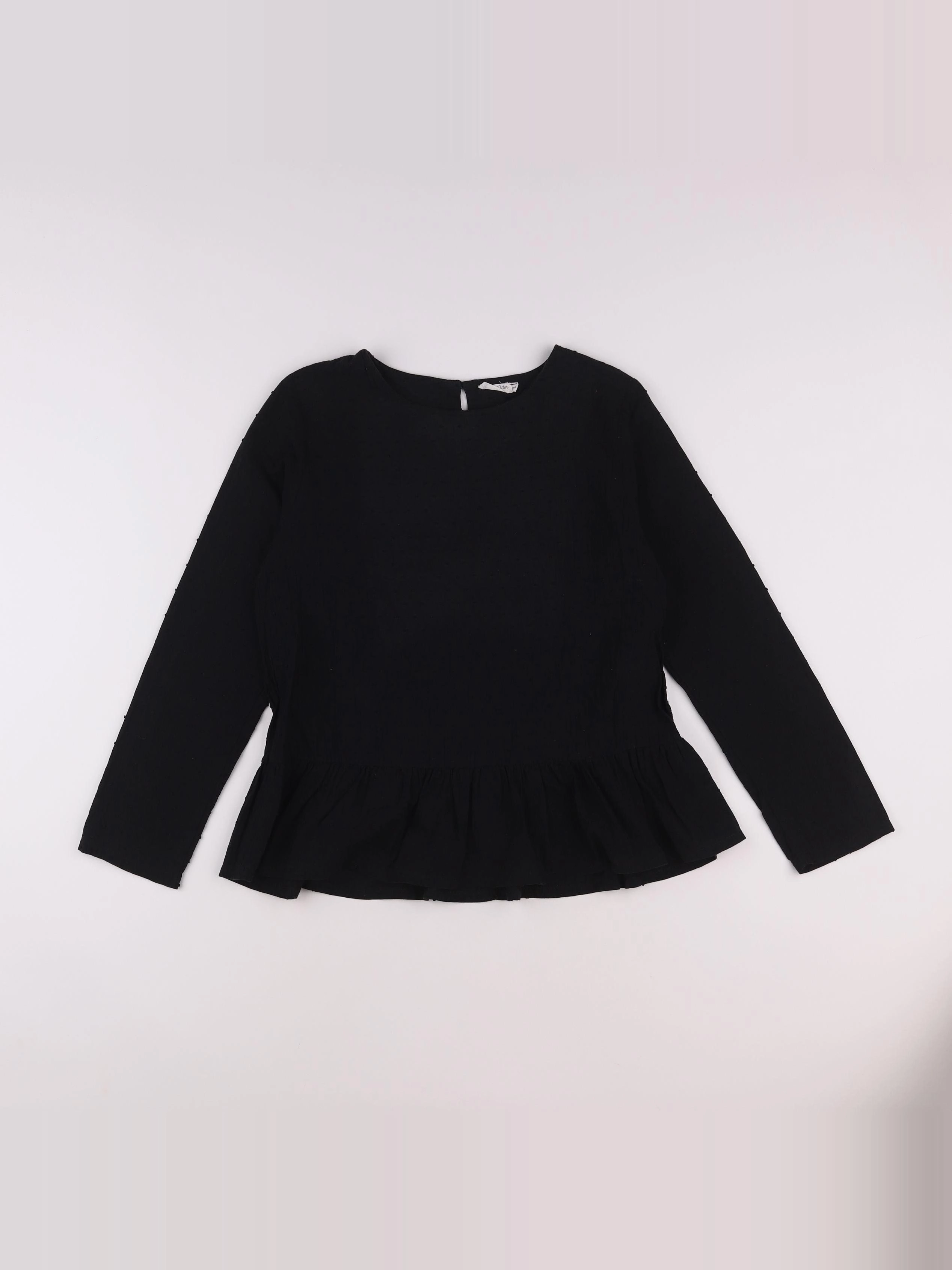 Eden & Victor - blouse noir - 12 ans