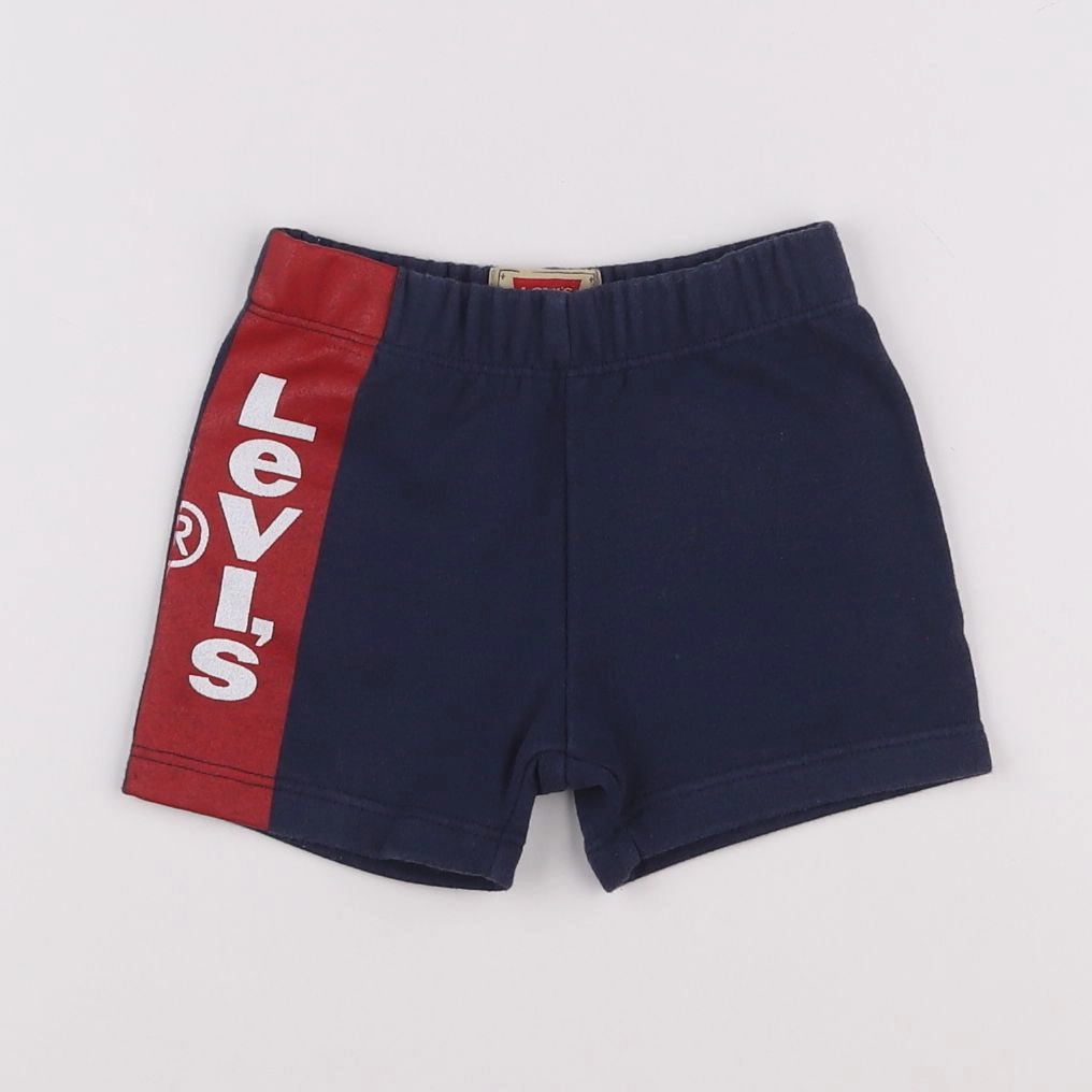 Levi's - short bleu - 18 mois